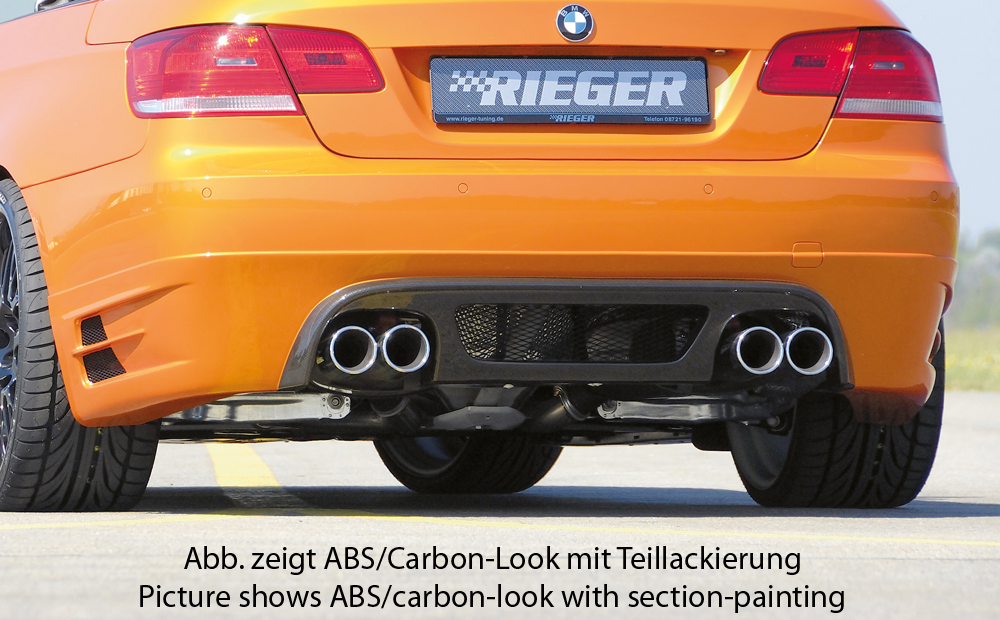 Rieger Heckansatz für BMW 3er E92 / E93