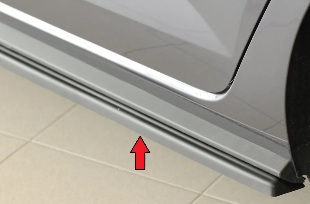 Rieger Seitenschwelleransatz für VW Polo 6 AW