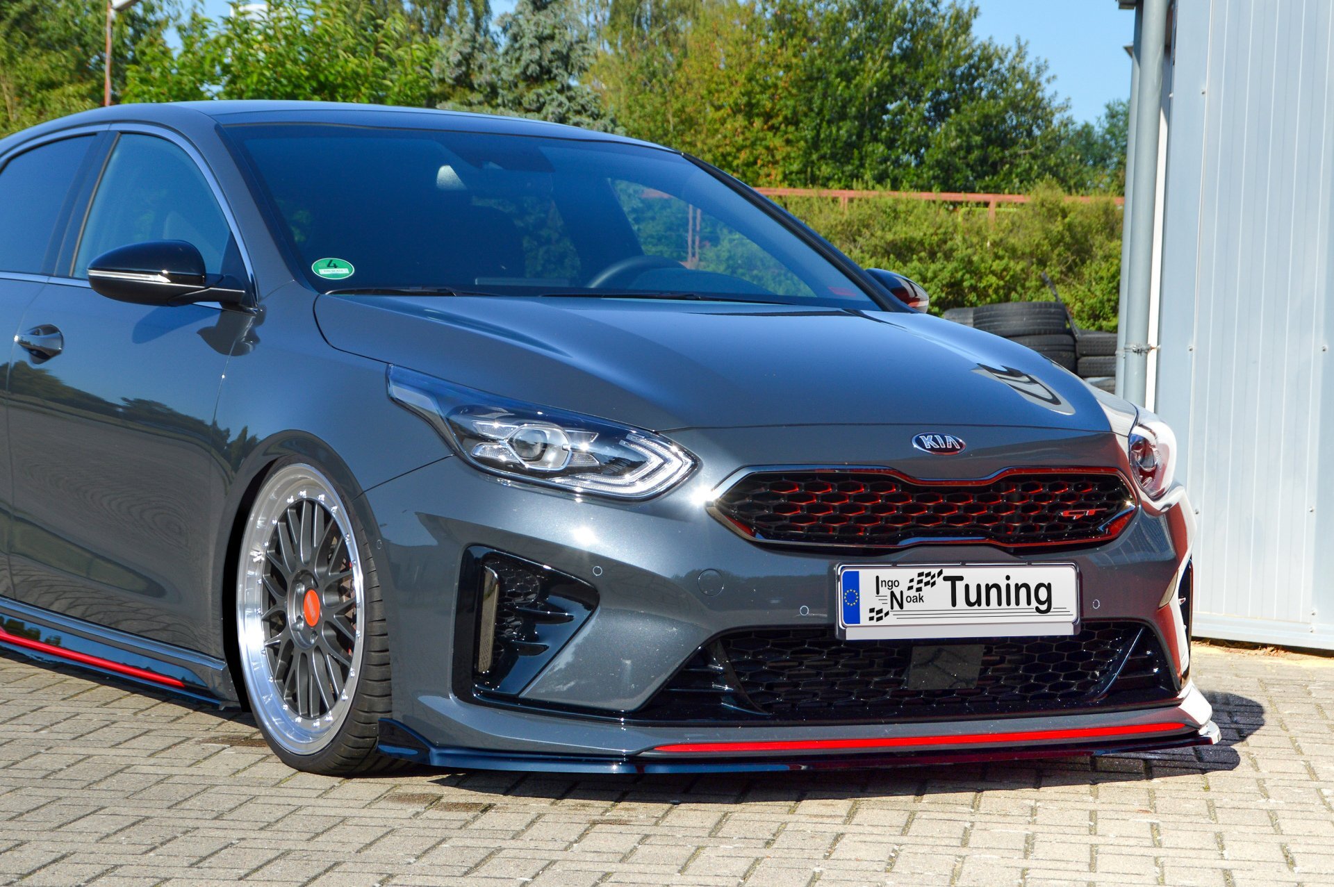 Ingo Noak CUP Frontspoilerlippe für Kia Ceed GT + Pro Ceed