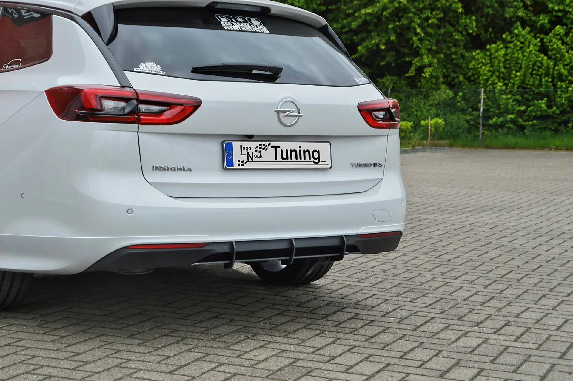 Ingo Noak Heckansatz für Opel Insignia B Sportstourer OPC Line ab 2017-