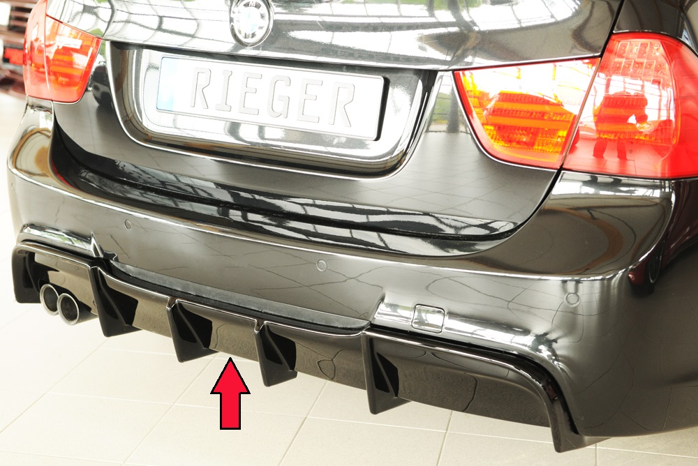 Rieger Heckeinsatz für BMW 3er E90 / E91