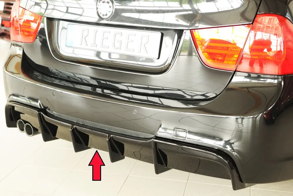 Rieger Heckeinsatz für BMW 3er E90 / E91