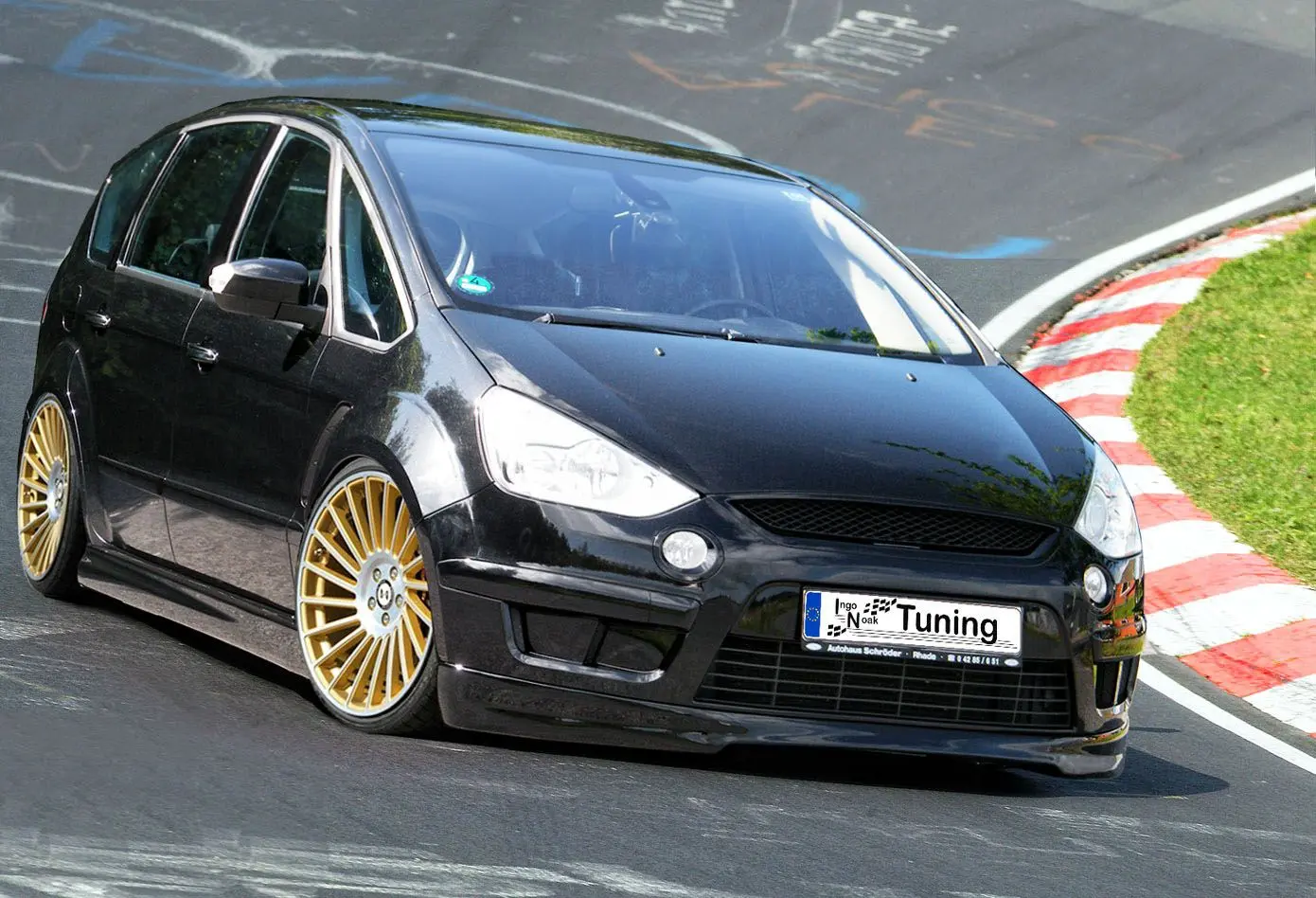 Ingo Noak CUP Frontspoiler für Ford S-Max Bj. 2006-2010