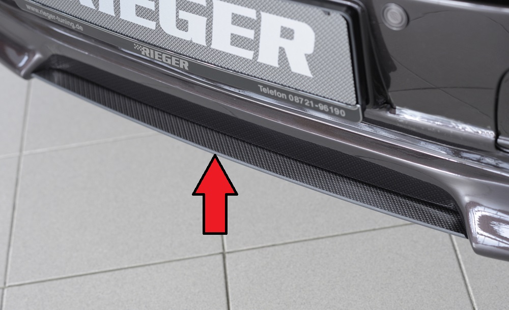 Rieger Spoilerschwert für VW T5 Bus Standard