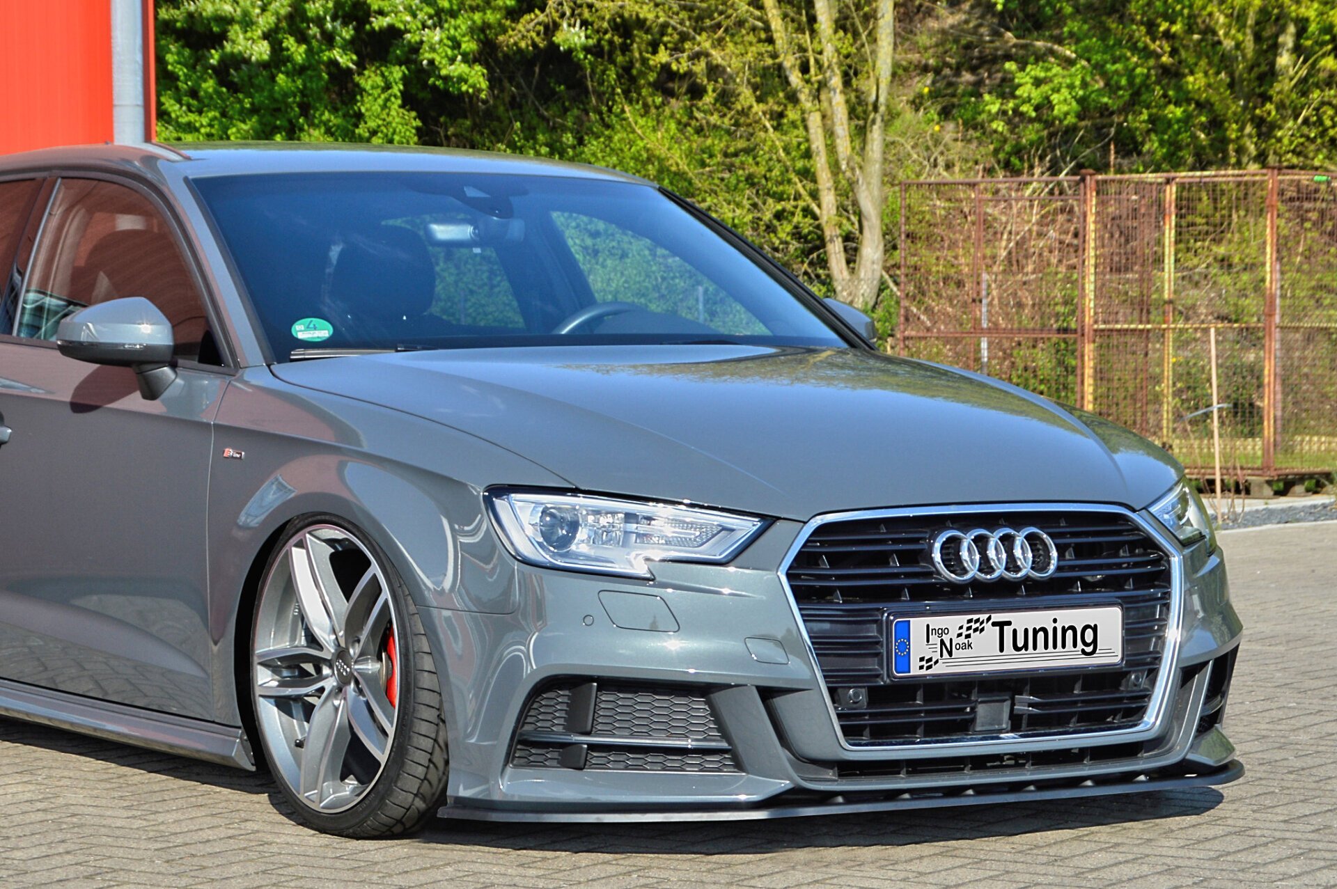 Ingo Noak Cup Frontspoilerlippe für Audi A3 S3 8V S-Line Ingo Noak Cup Frontspoilerlippe für Audi A3 S3 8V S-Line