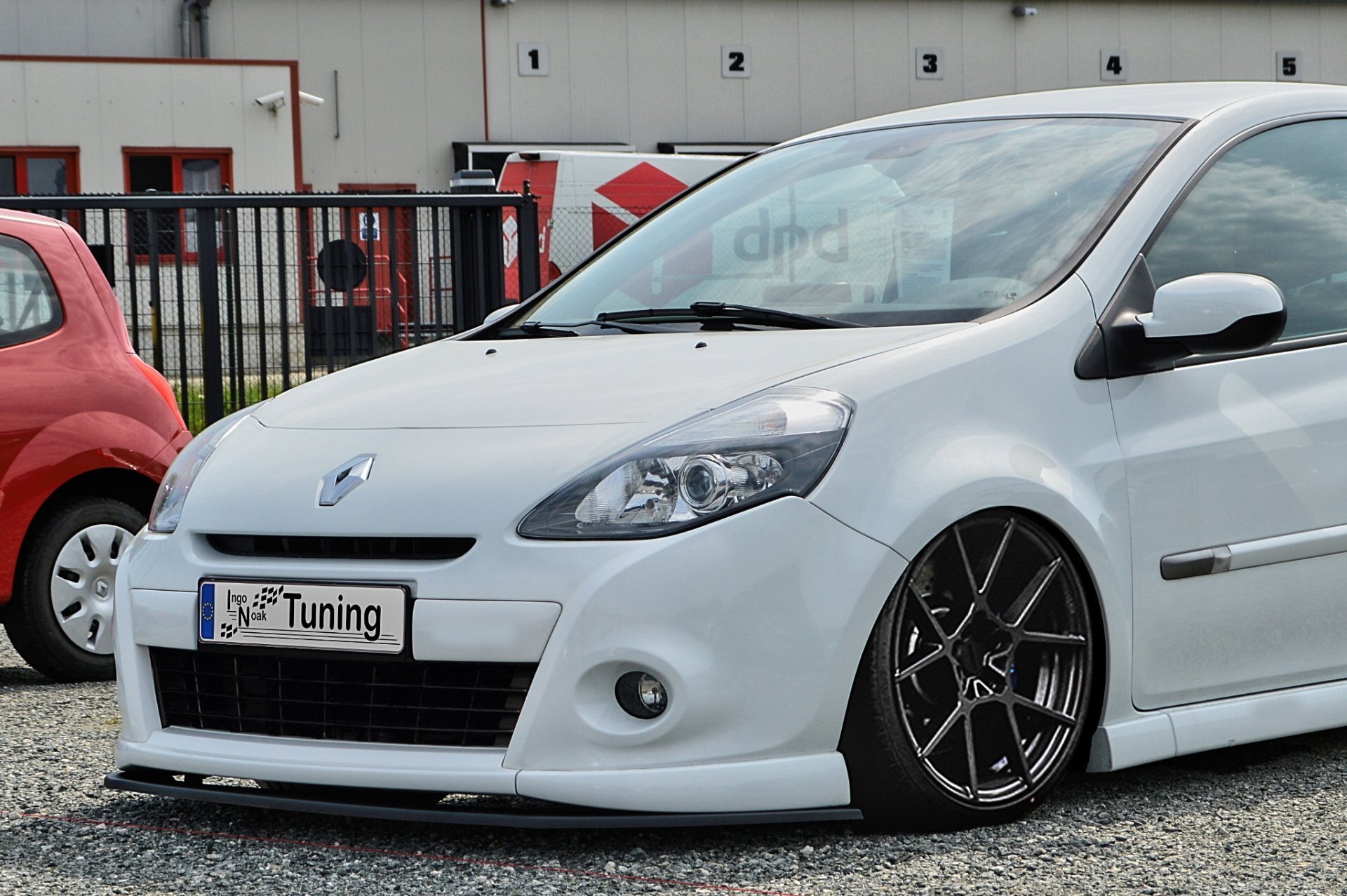 Ingo Noak Cuplippe Spoilerschwert ABS für Renault Clio 3 GT / Gordini