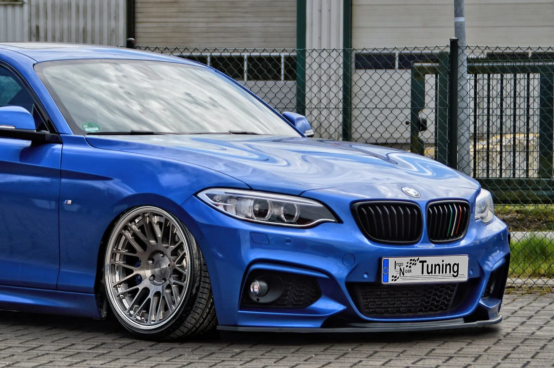 Ingo Noak Frontspoiler Cuplippe für BMW 2er F22 F23 M-Paket mit ABE