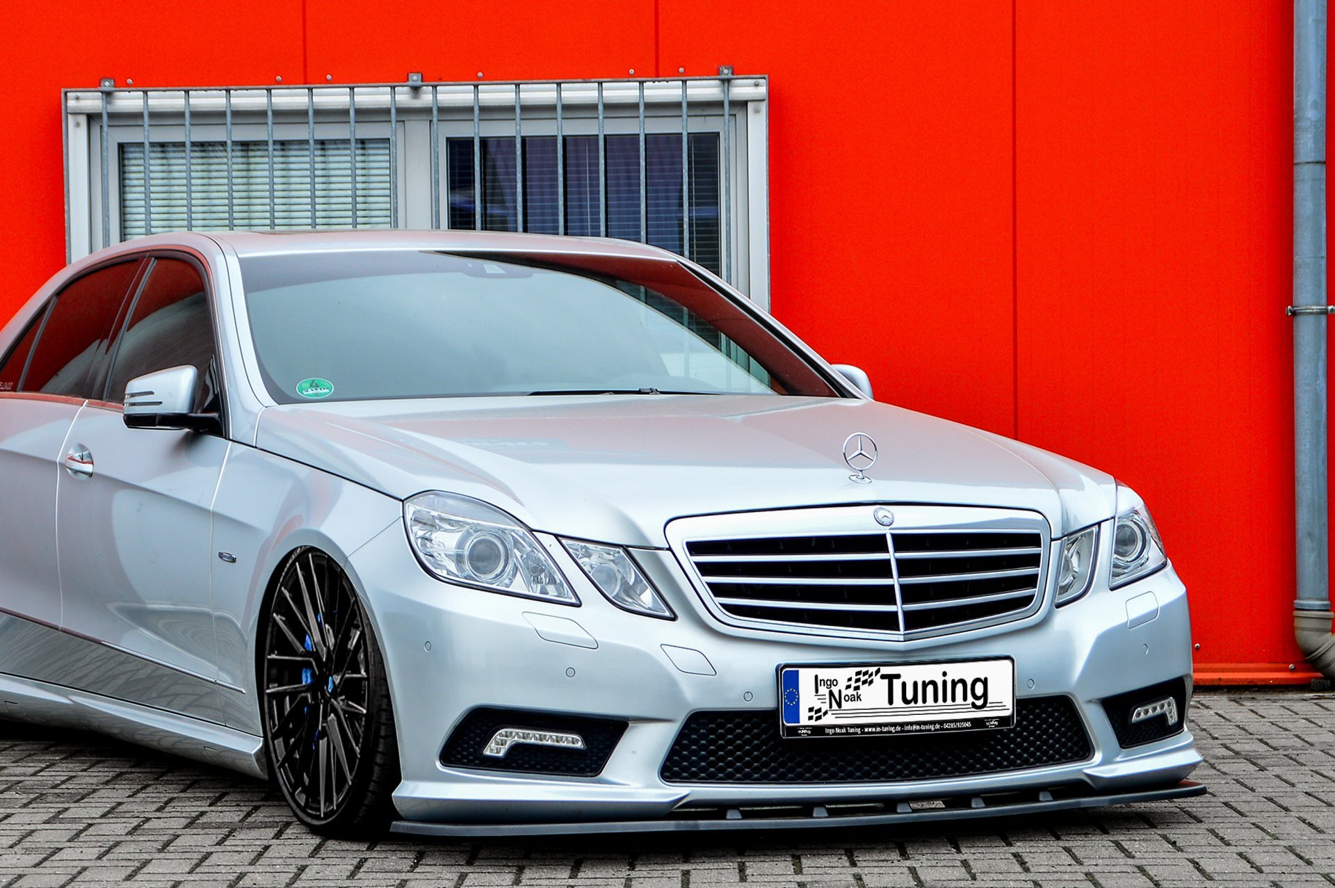 Ingo Noak CUP Frontspoilerlippe für E Klasse AMG W212 S212 V212 A207 C207 Bj. 2009-2013