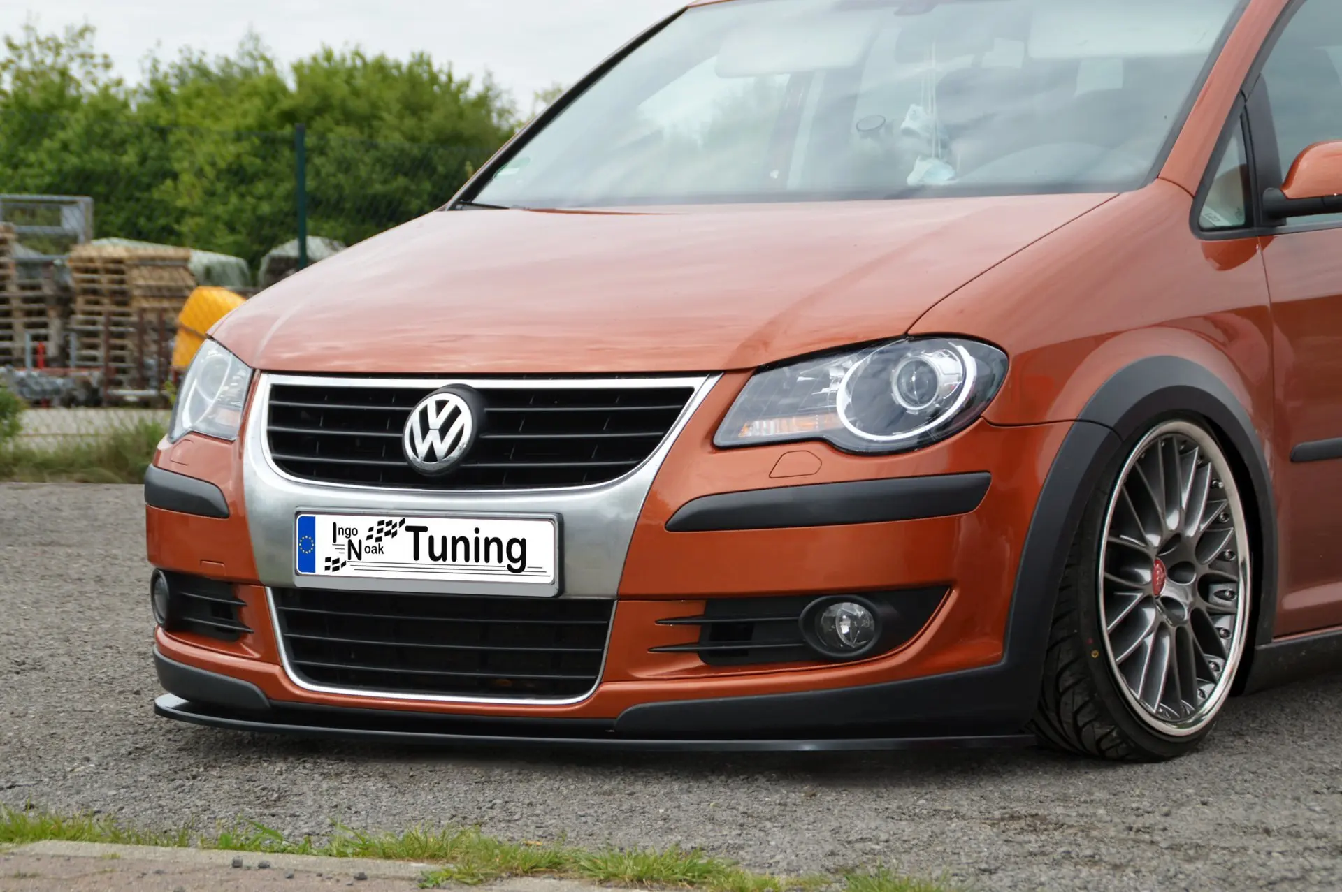 Ingo Noak CUP Frontspoilerlippe für VW Touran Facelift 1T GP Bj. 2006-2010