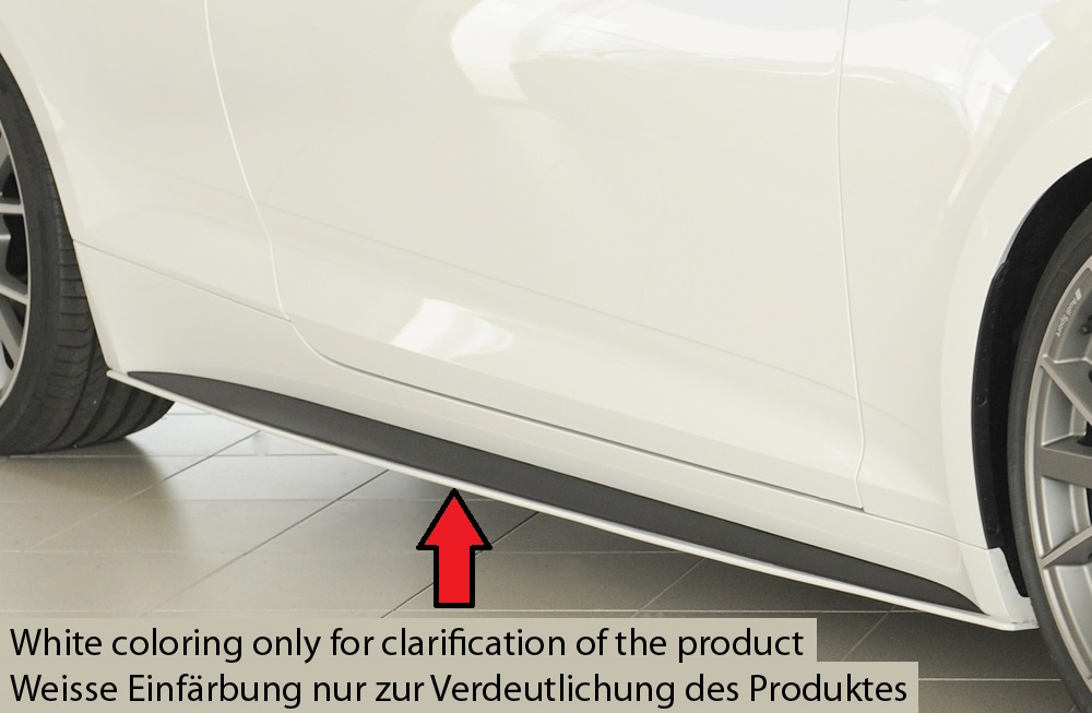 Rieger Seitenschwelleransatz für Audi A5 / S5 B9