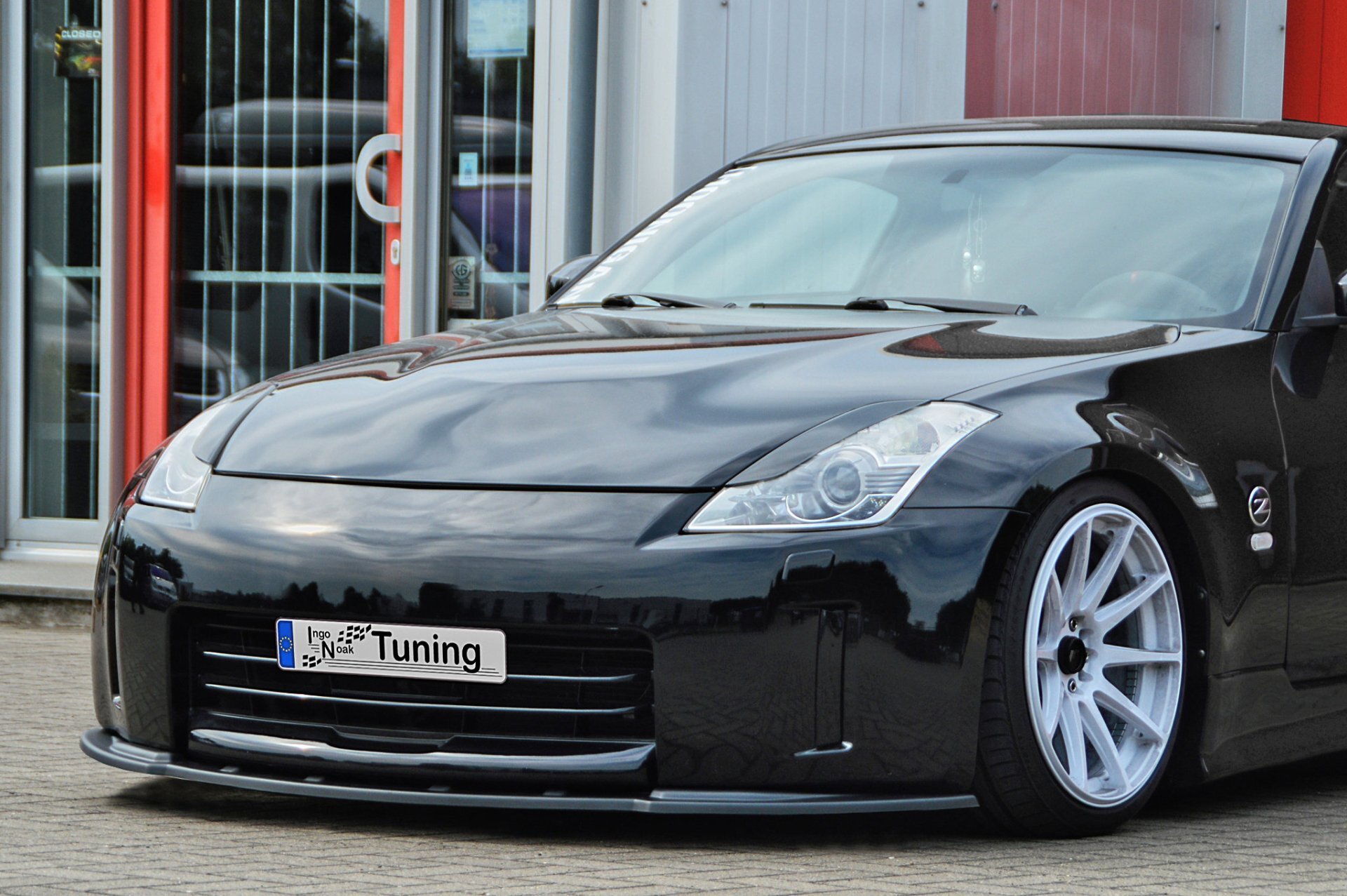 Ingo Noak Frontspoilerlippe Cuplippe für Nissan 350Z ABS ab 2002