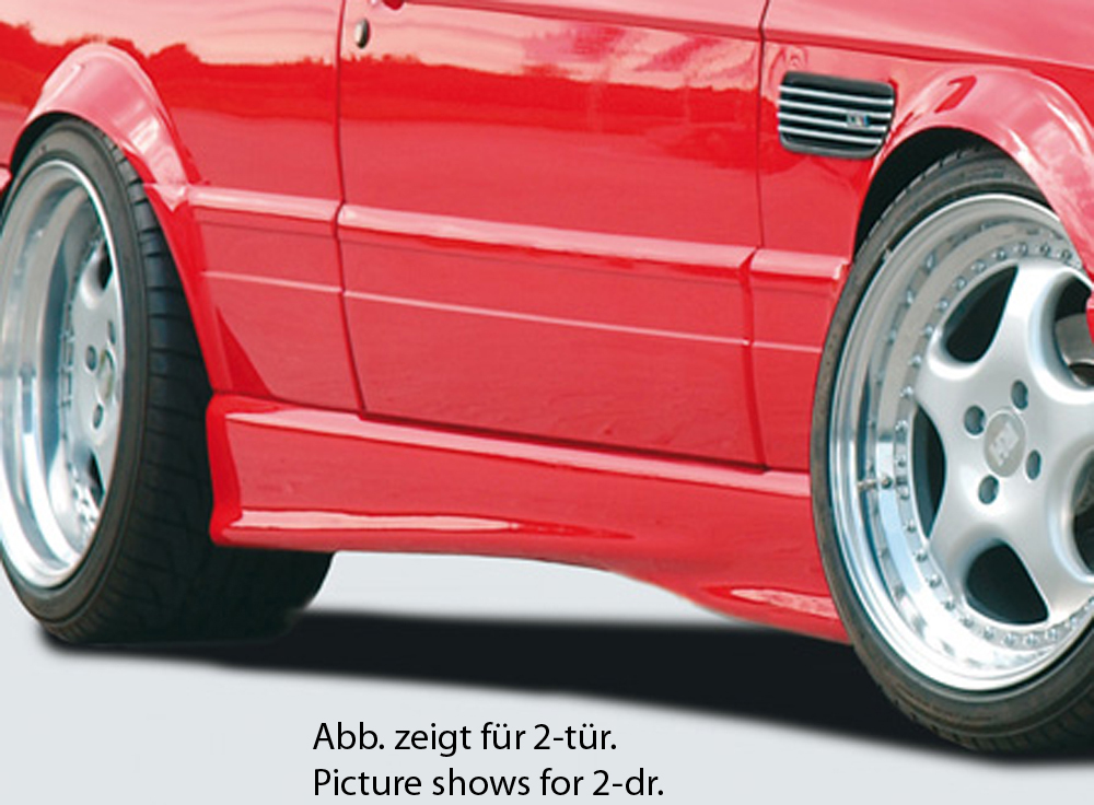 Rieger Seitenschweller für BMW 3er E30