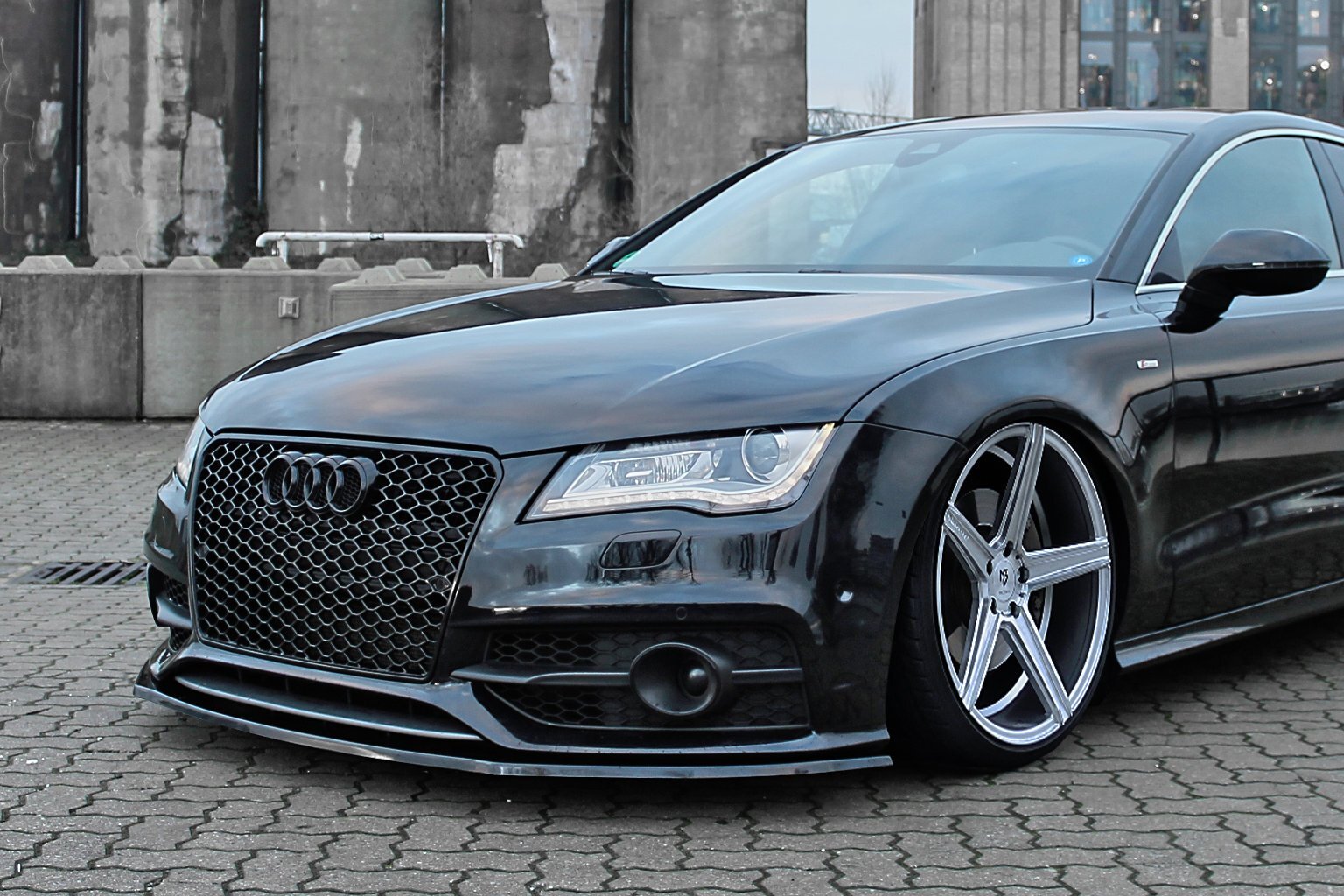 Ingo Noak Cup Frontspoilerlippe für Audi A7 S-Line + S7 Bj. 2010-2014