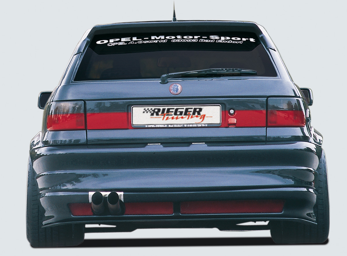 Rieger Heckschürze Breitbau I für Opel Astra F