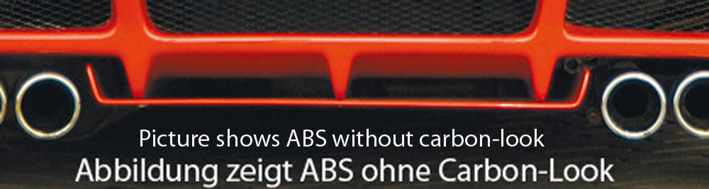 Rieger Diffusor für VW Golf IV