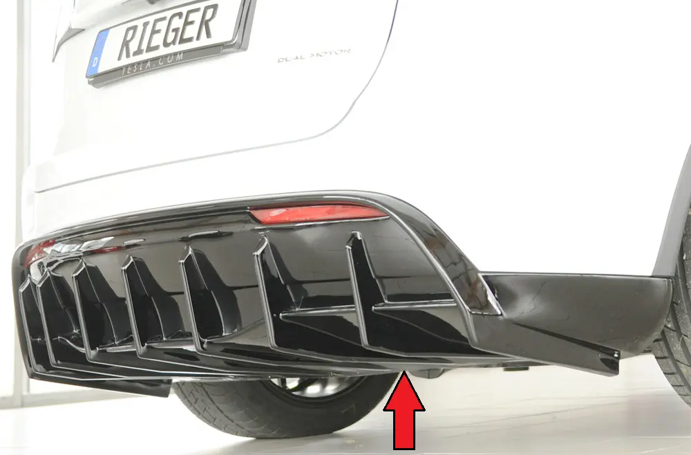 Rieger Heckeinsatz für Tesla Model Y Model Y (003/005)