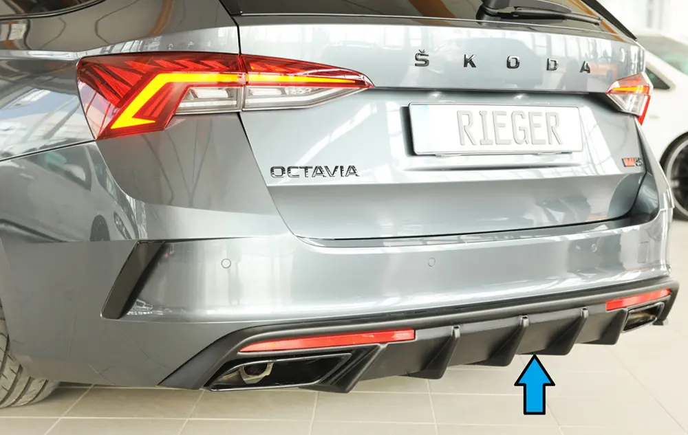 Rieger Heckeinsatz (für Fzg. mit AHK) für Skoda Octavia NX