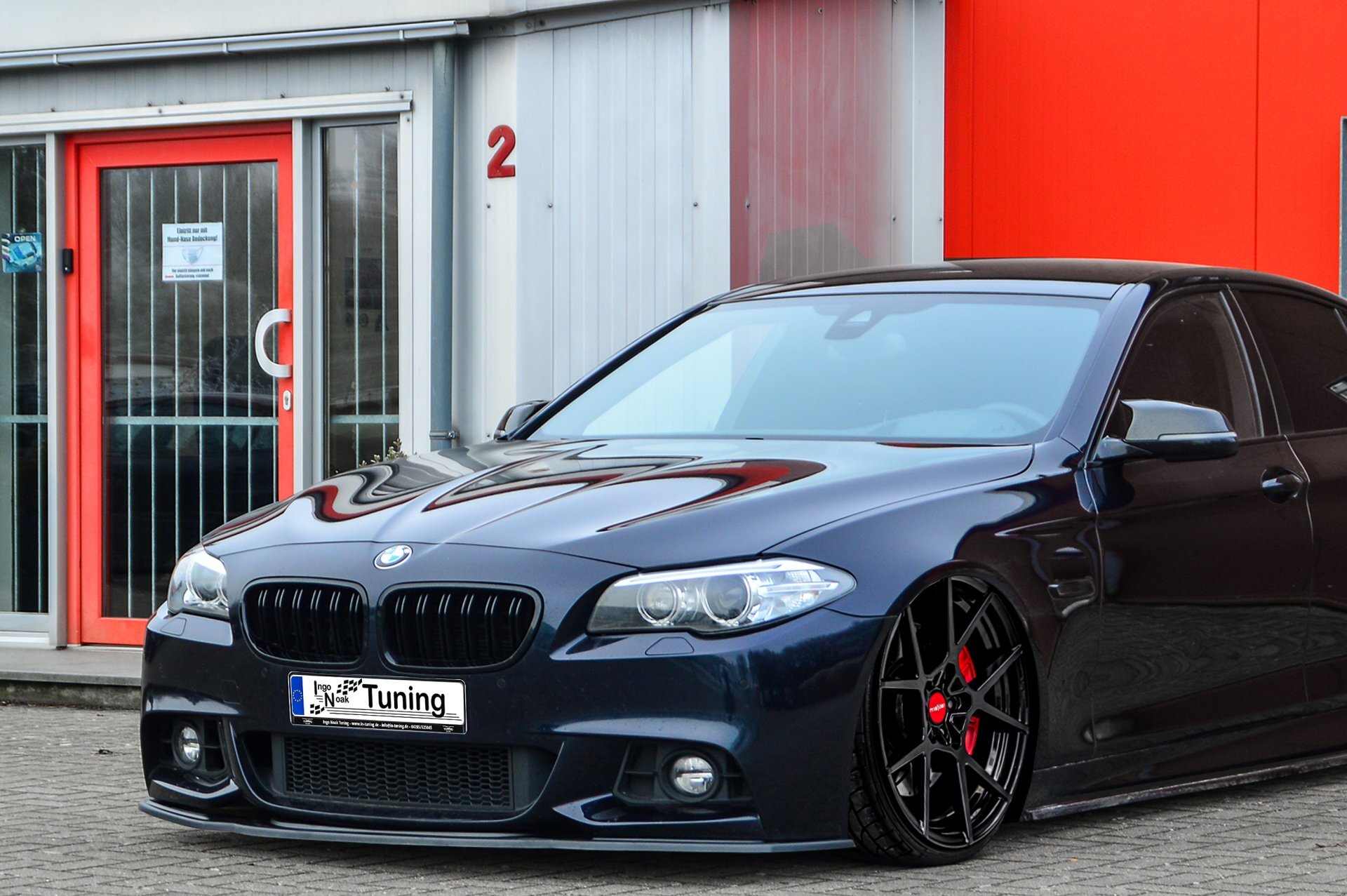 Ingo Noak Frontspoilerlippe für BMW 5er F10 F11 M-Paket 2013-2015