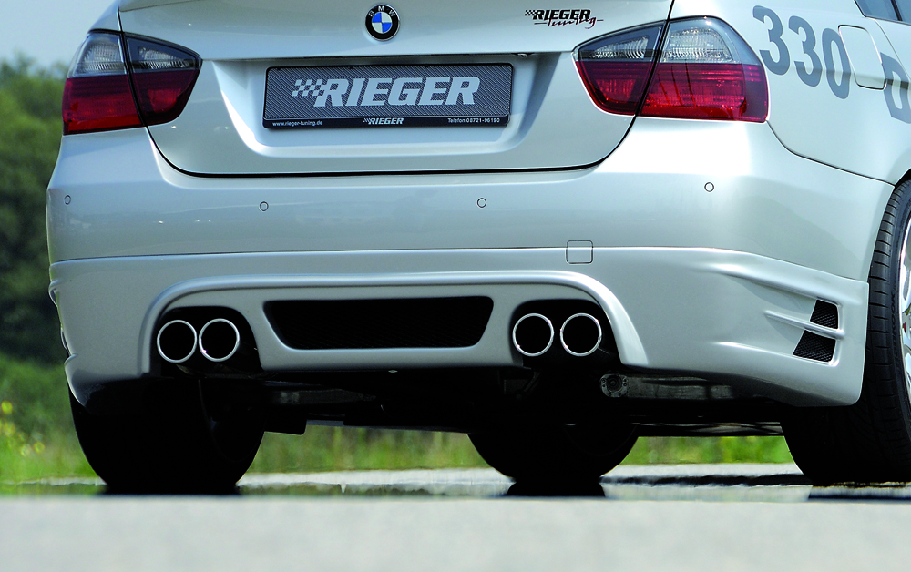 Rieger Heckschürzenansatz BMW E90 335i für BMW 3er E90 / E91
