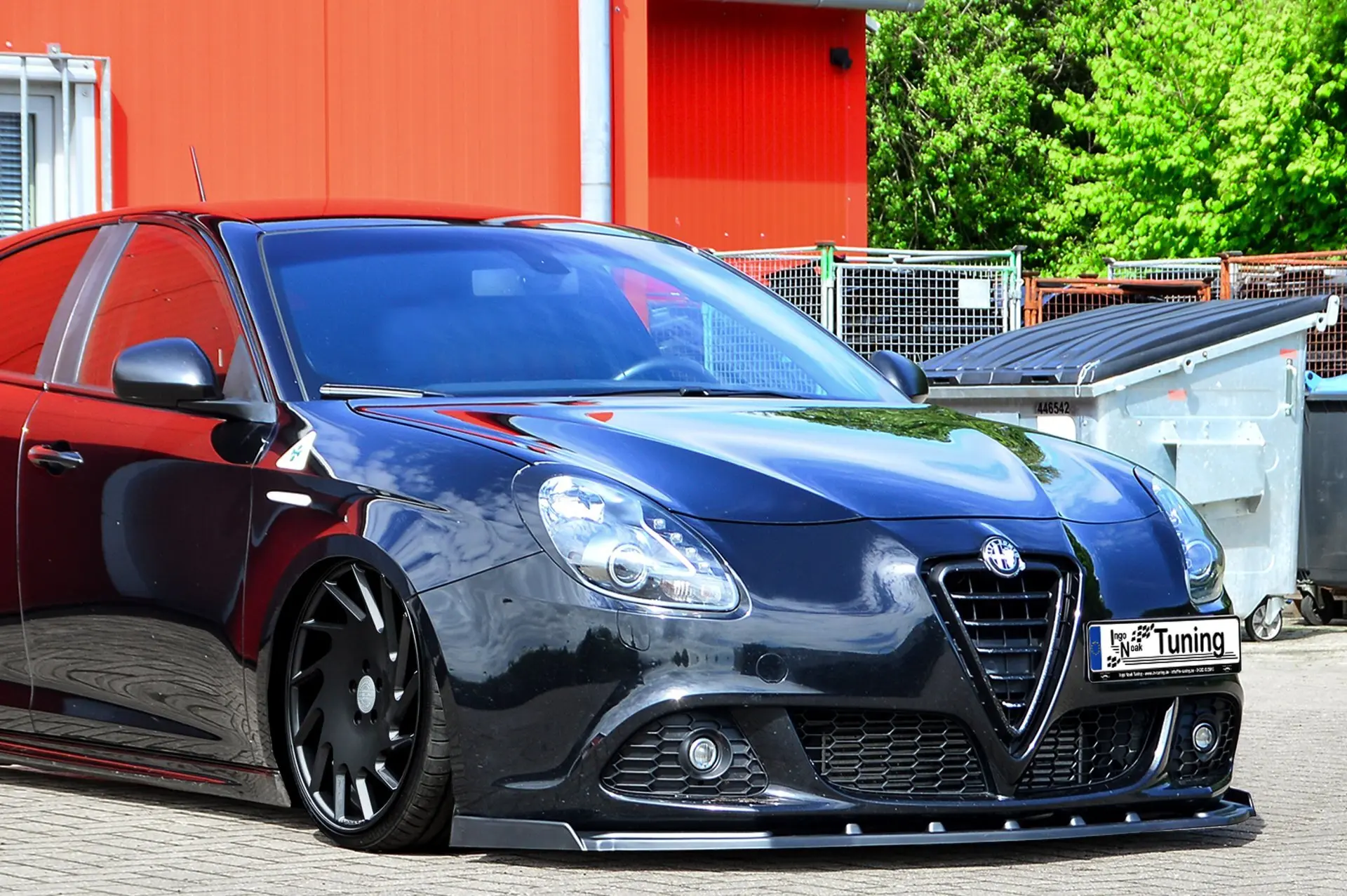 Ingo Noak Cuplippe mit Wing aus ABS für Alfa Romeo Giulietta 940