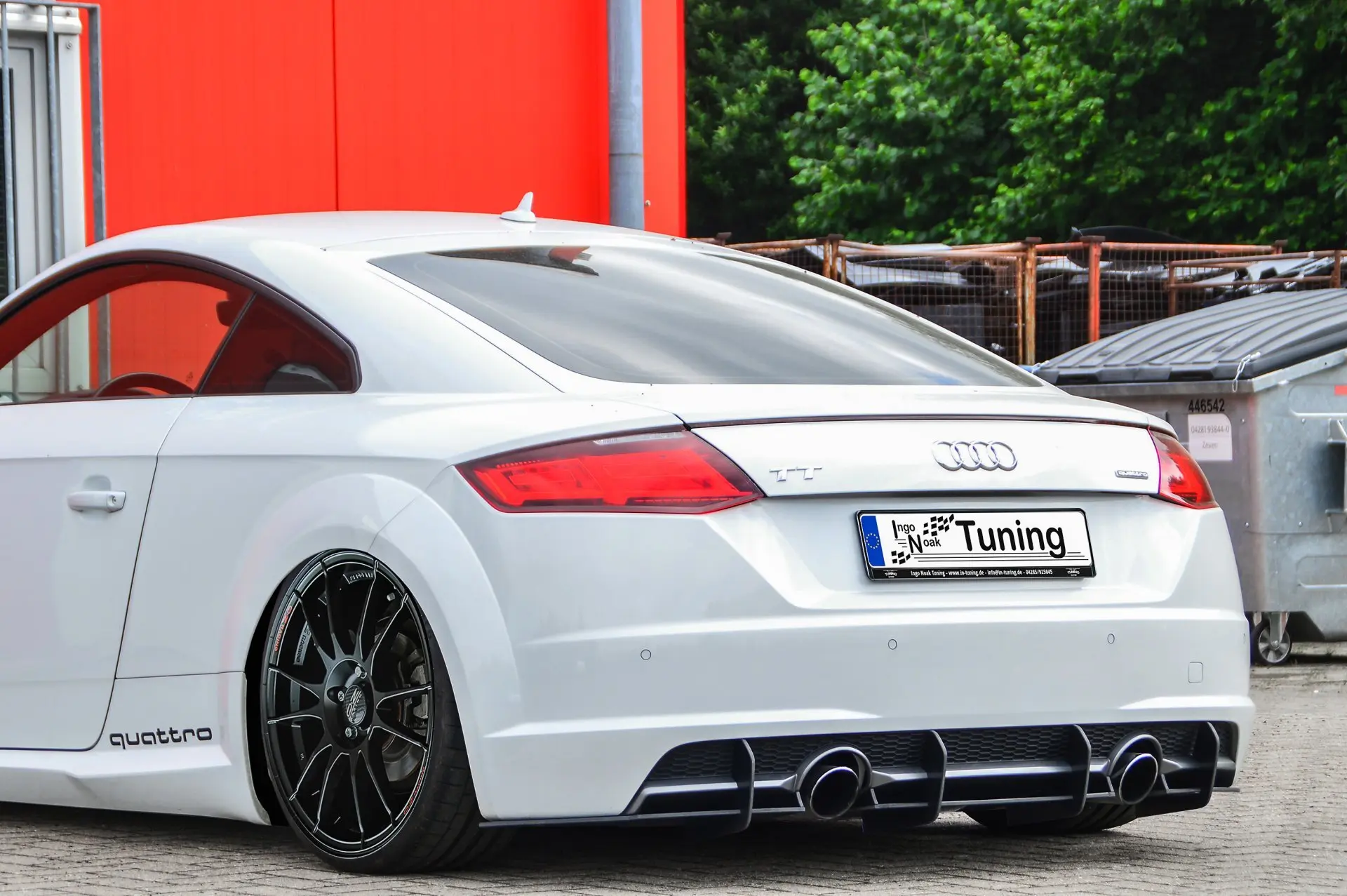 Ingo Noak Racing Heckansatz für Audi TT 8S mit S-Line
