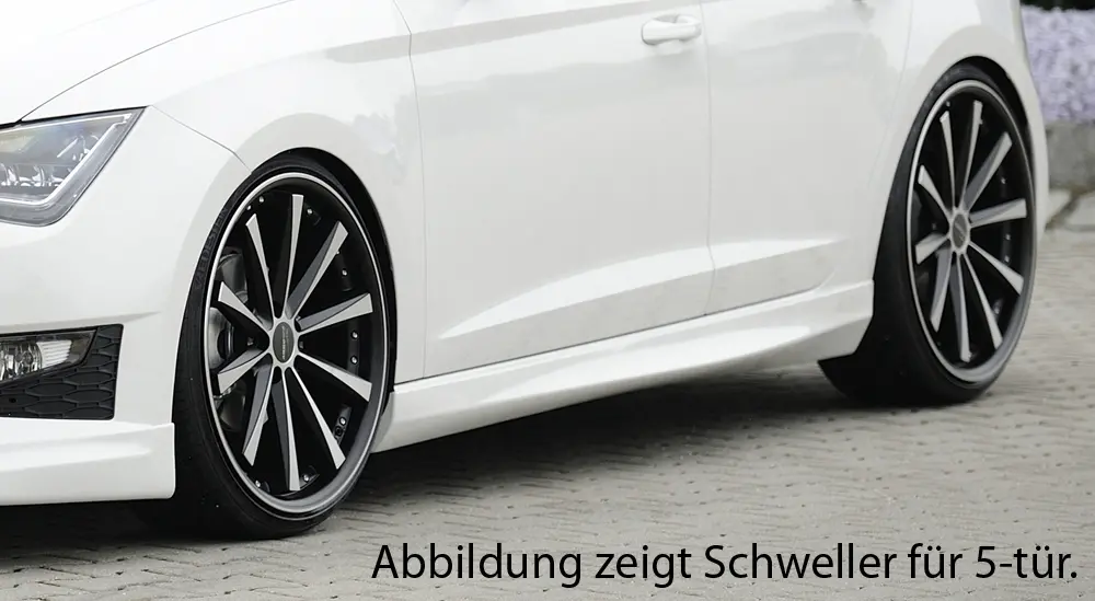 Rieger Seitenschweller für Seat Leon 5F