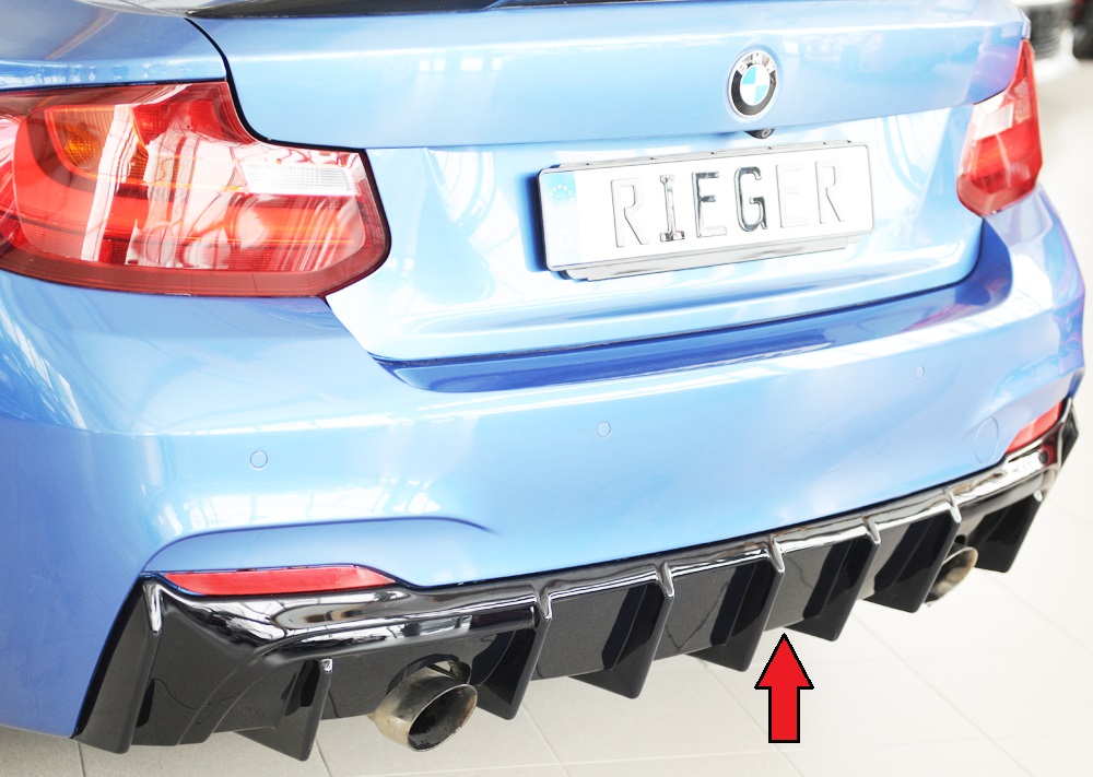 Rieger Heckeinsatz für BMW 2er F22 / F23
