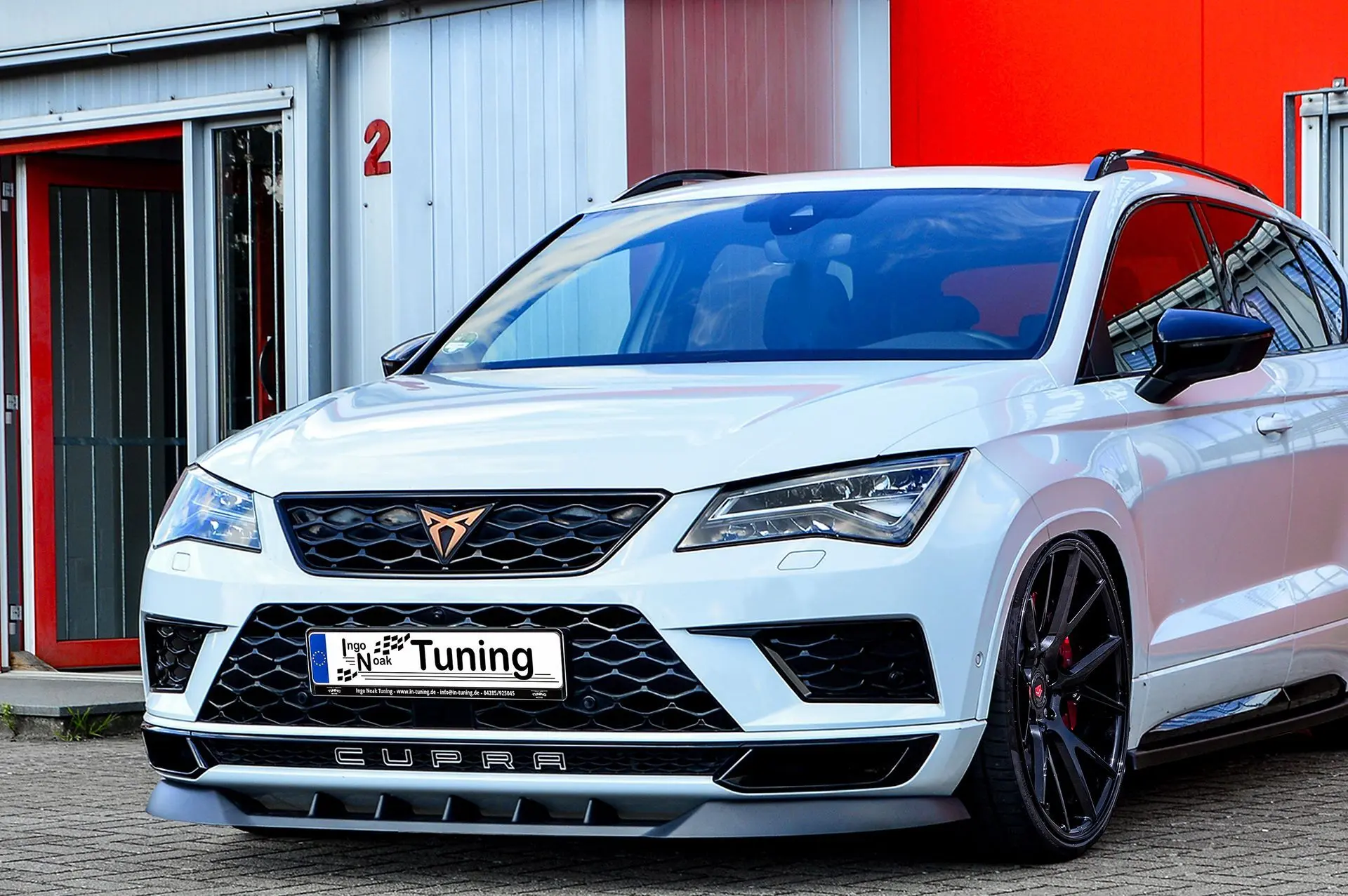 Ingo Noak Cup Frontspoilerlippe für Cupra Ateca 5FP Bj. 2018-2020