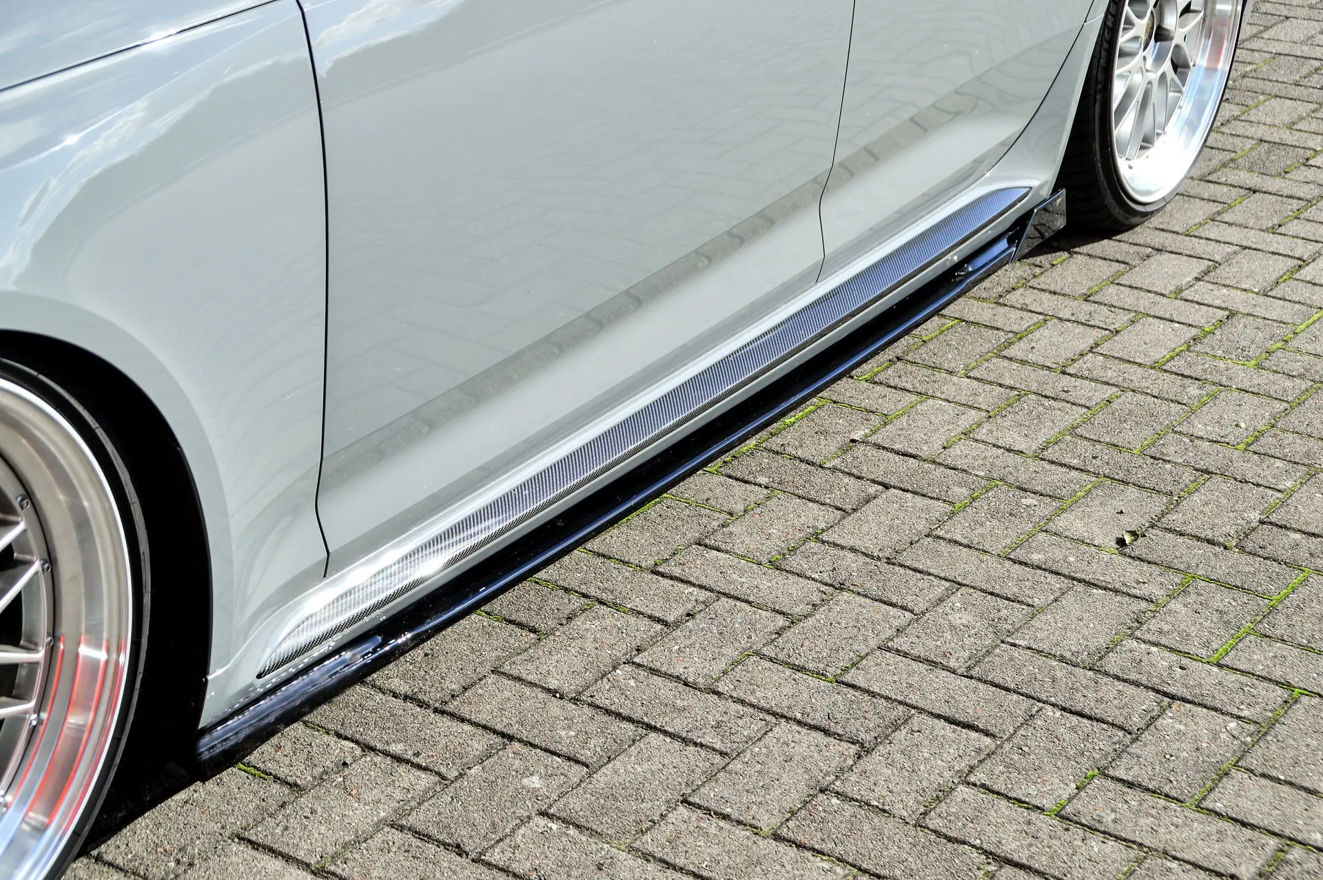 Ingo Noak Seitenschweller mit Wing hinten für Audi RS4 B9