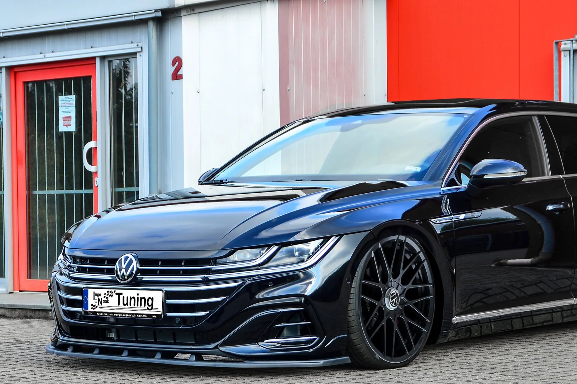 Ingo Noak Cup Frontspoilerlippe für VW Arteon R-Line inkl-Shooting Break
