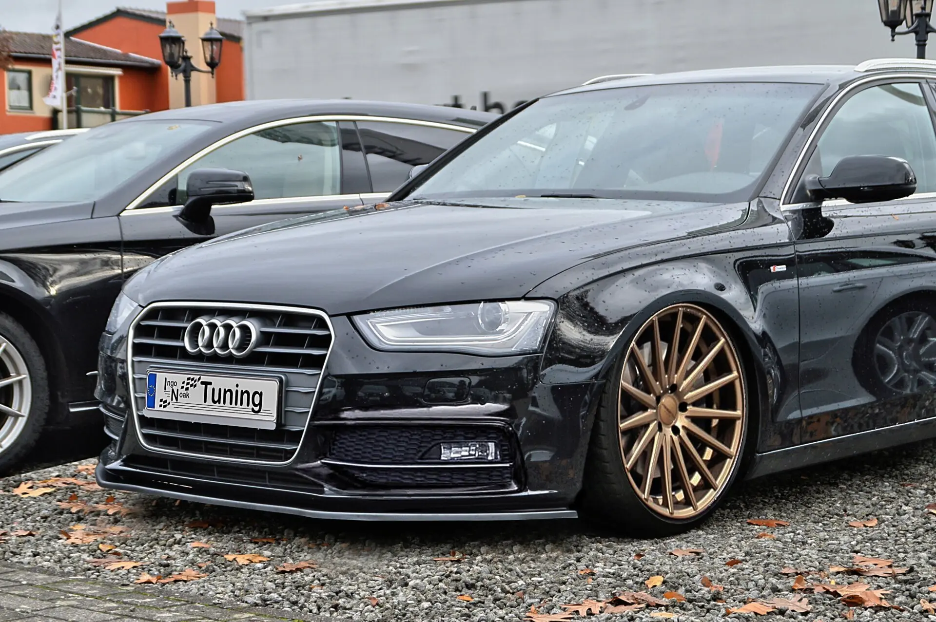 Ingo Noak Cup Frontspoilerlippe für Audi A4 B8 Facelift S-Line Bj. 2011-2015