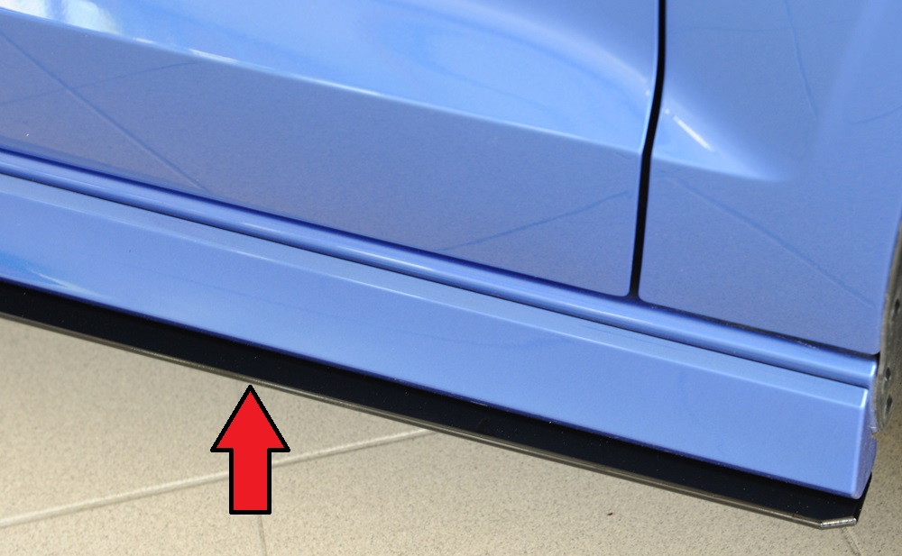 Rieger Seitenschwelleransatz für Audi A3 / S3 / RS3 8V