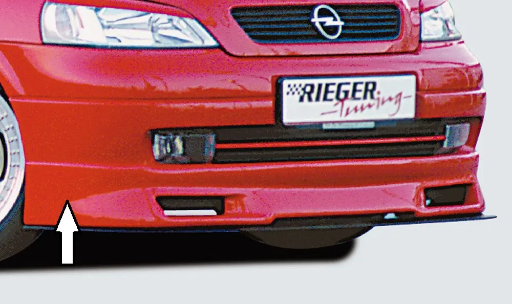 Rieger Spoilerlippe für Opel Astra G