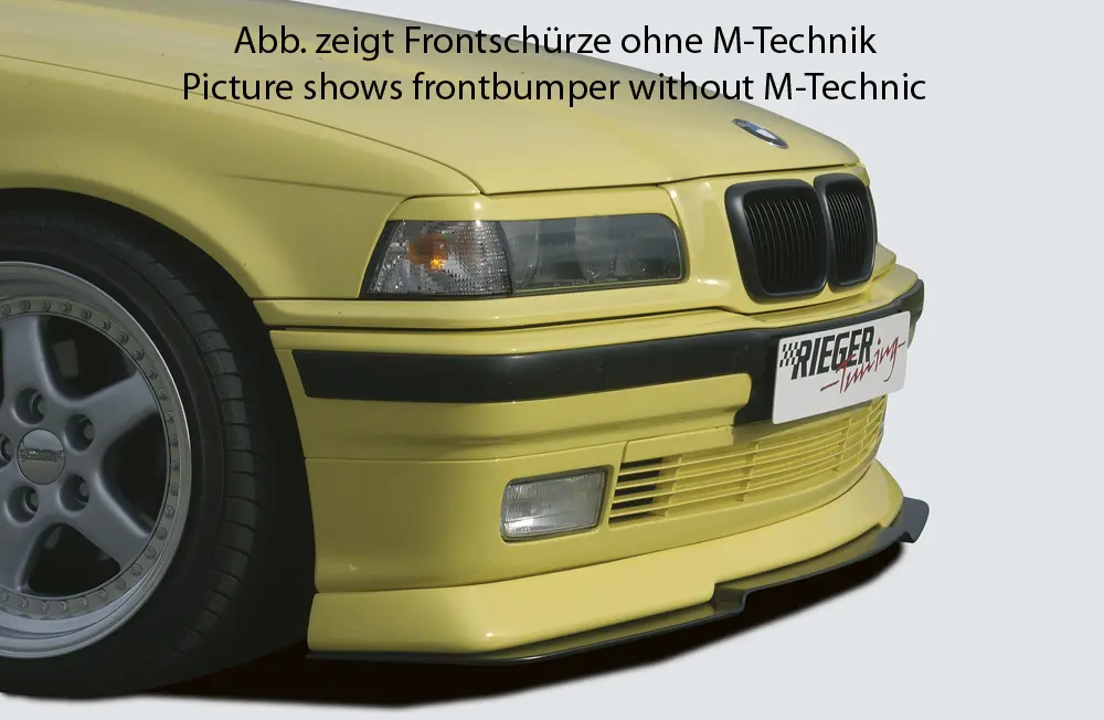 Rieger Spoilerlippe für BMW 3er E36