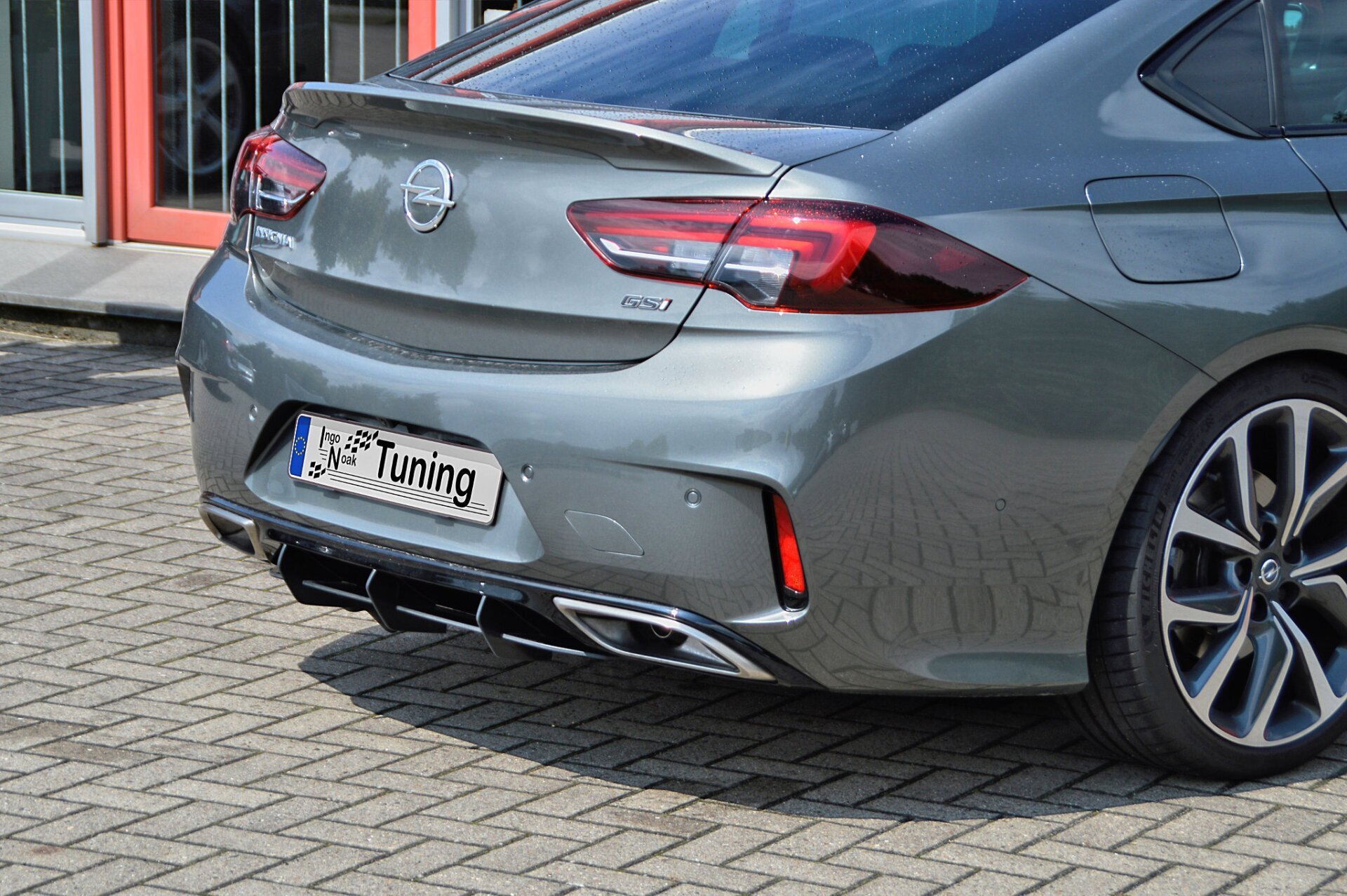 Ingo Noak Gefräßter Heckansatz für Opel Insignia B GSI Grand Sport ab 2017-