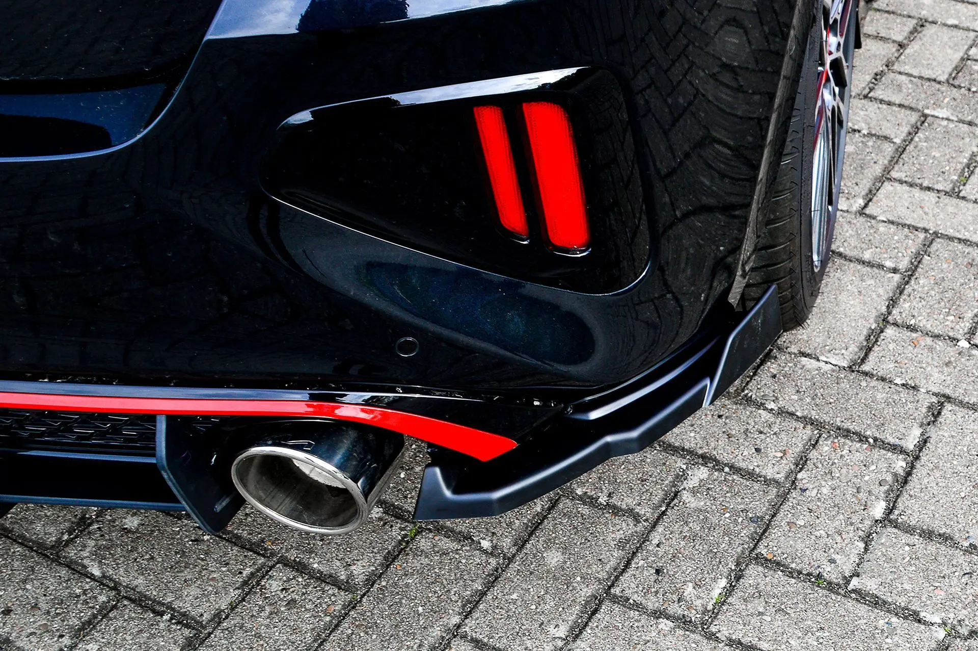 Ingo Noak Heckdiffusor Seitenteile mit Wings für Kia Ceed CD GT Facelift