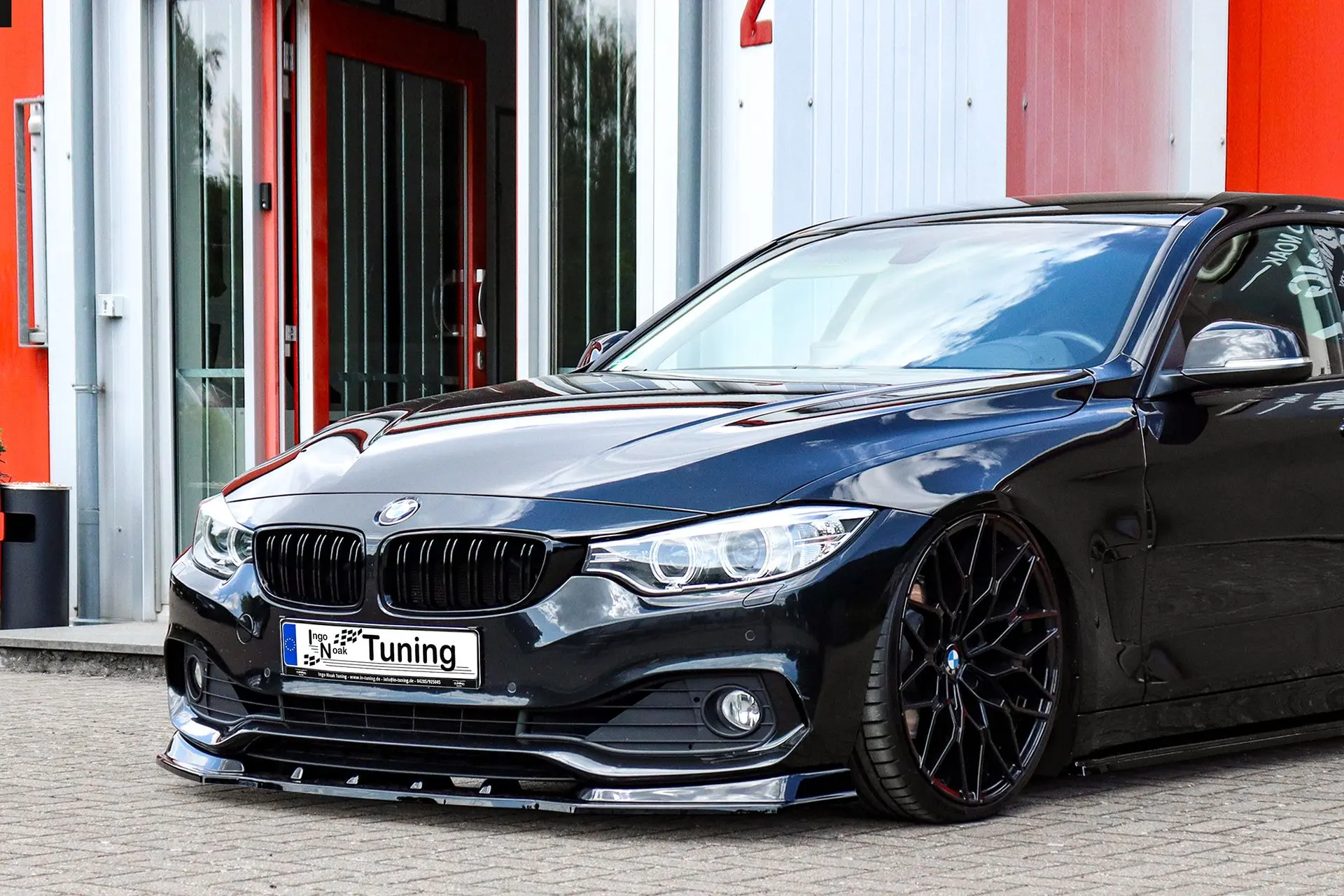Ingo Noak CUP Frontspoilerlippe für BMW 4er F32 F33 F36 ohne M-Paket