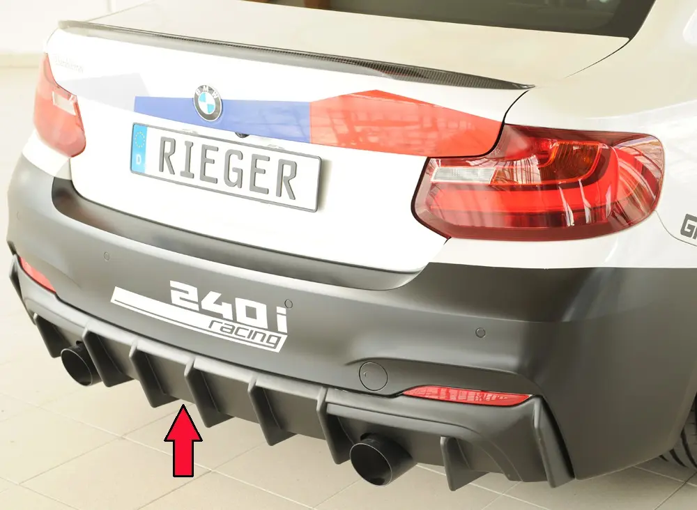 Rieger Heckeinsatz für BMW 2er F22 / F23