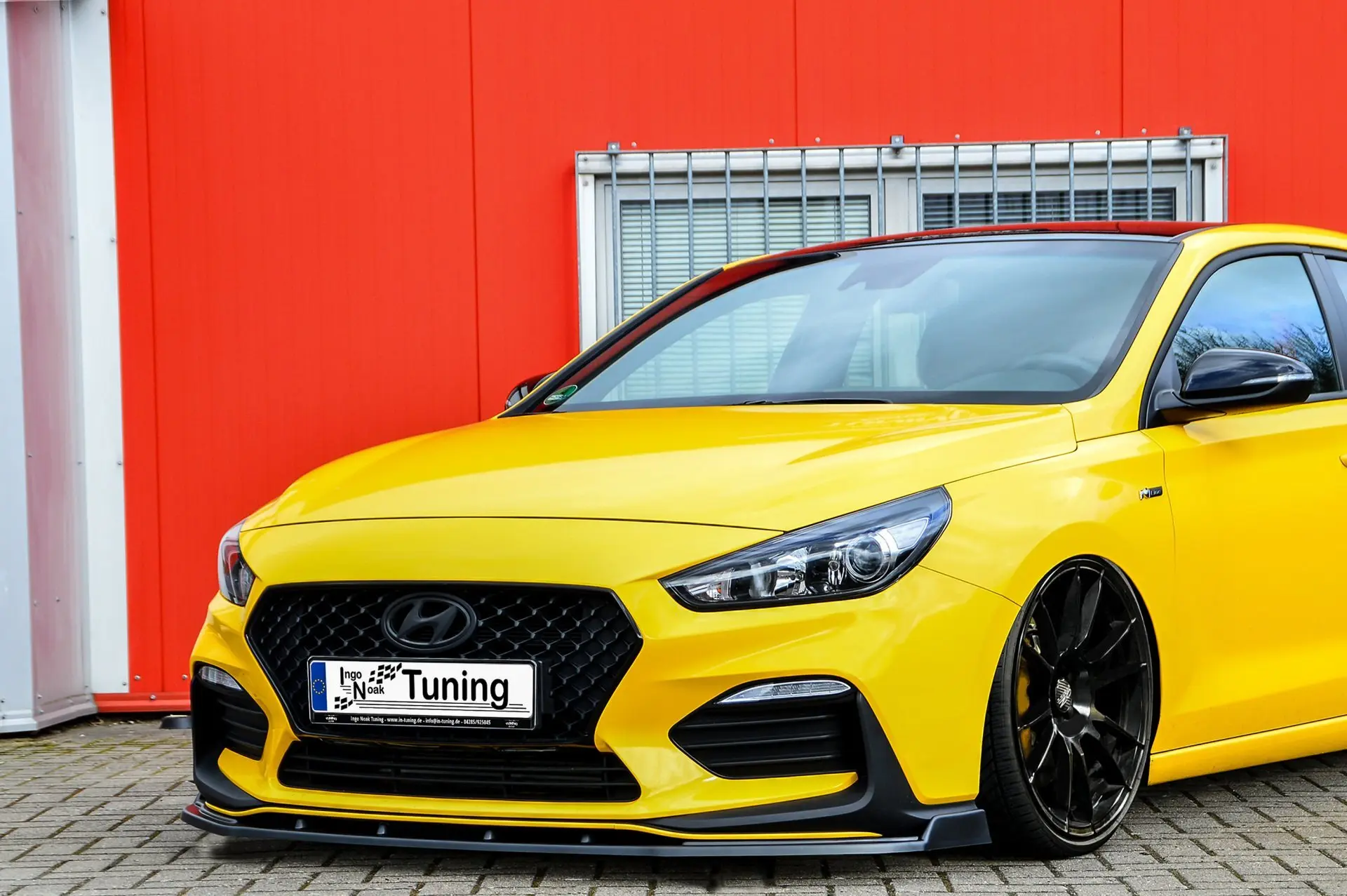 Ingo Noak Cup Frontspoilerlippe für Hyundai I30 N-Line + Fastback ab Bj.2018-