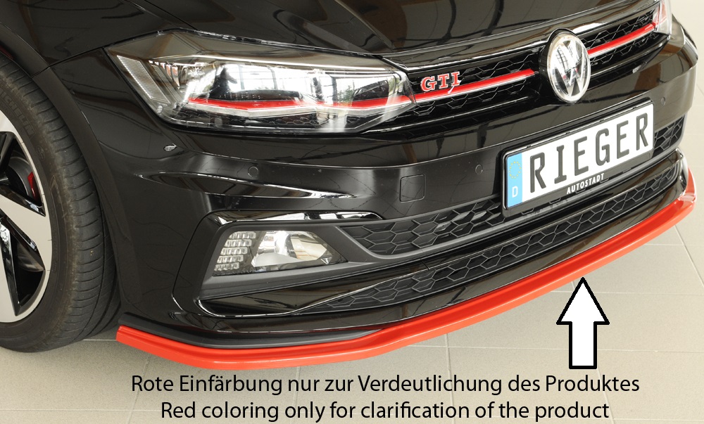 Rieger Spoilerschwert für VW Polo 6 AW