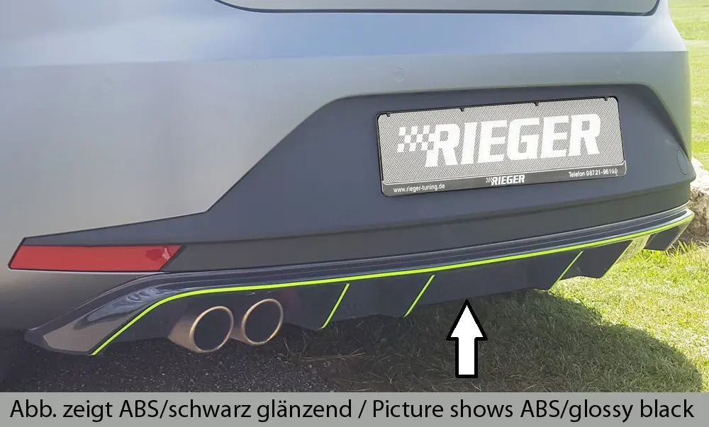 Rieger Heckeinsatz für Seat Leon 5F