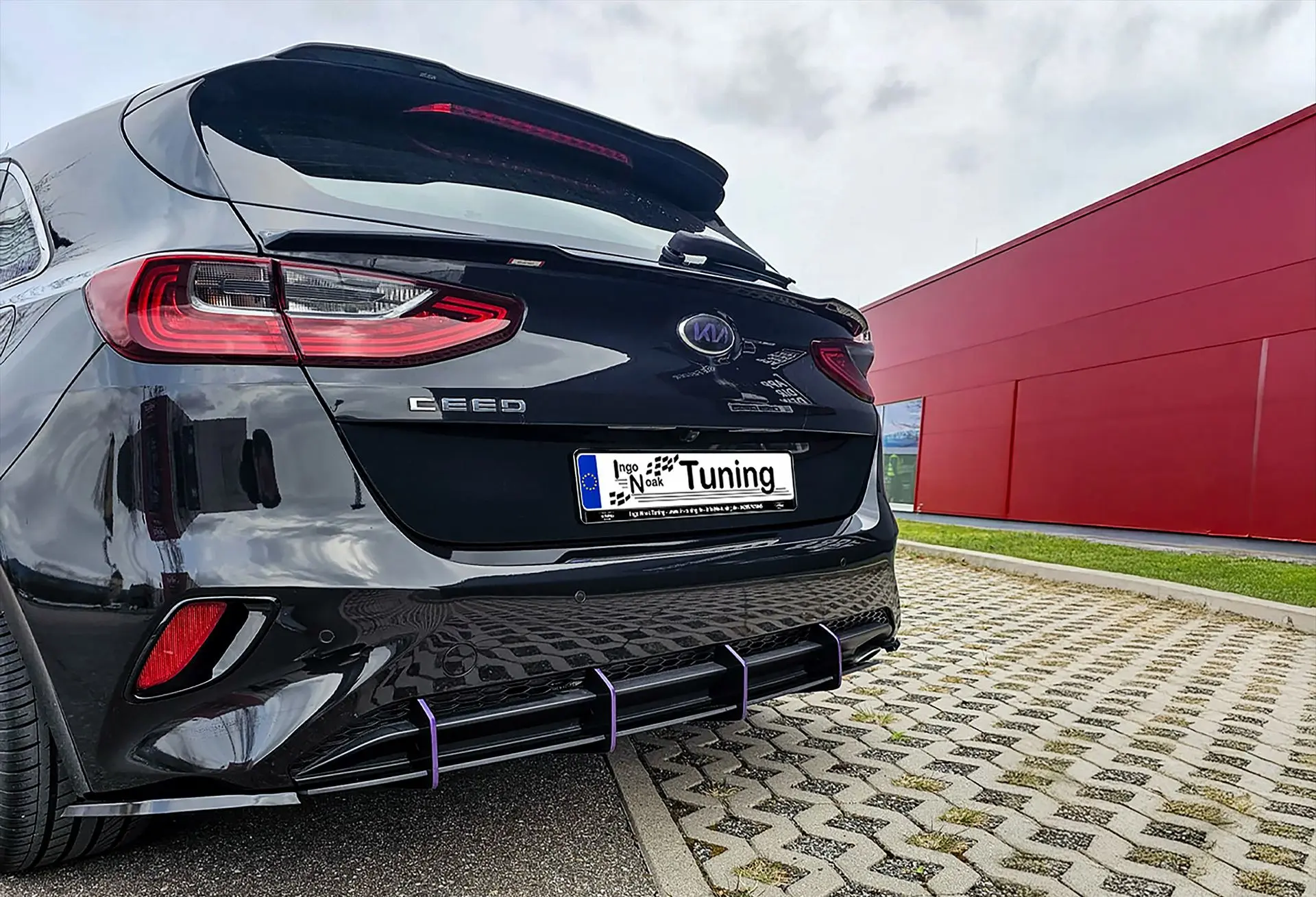 Ingo Noak Heckdiffusor Diffusor für Kia Ceed Standard ab Bj. 2018-2021