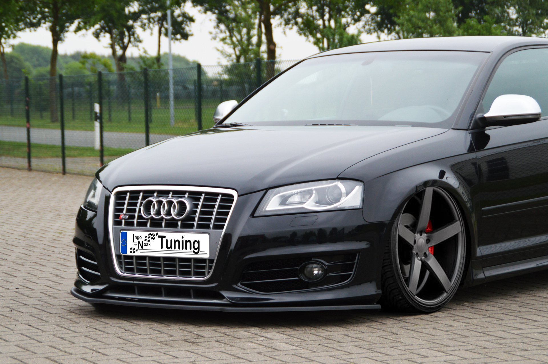 Ingo Noak Cup Frontspoilerlippe für Audi S3 8P S3 Sportback 8PA Bj. 2006-2012