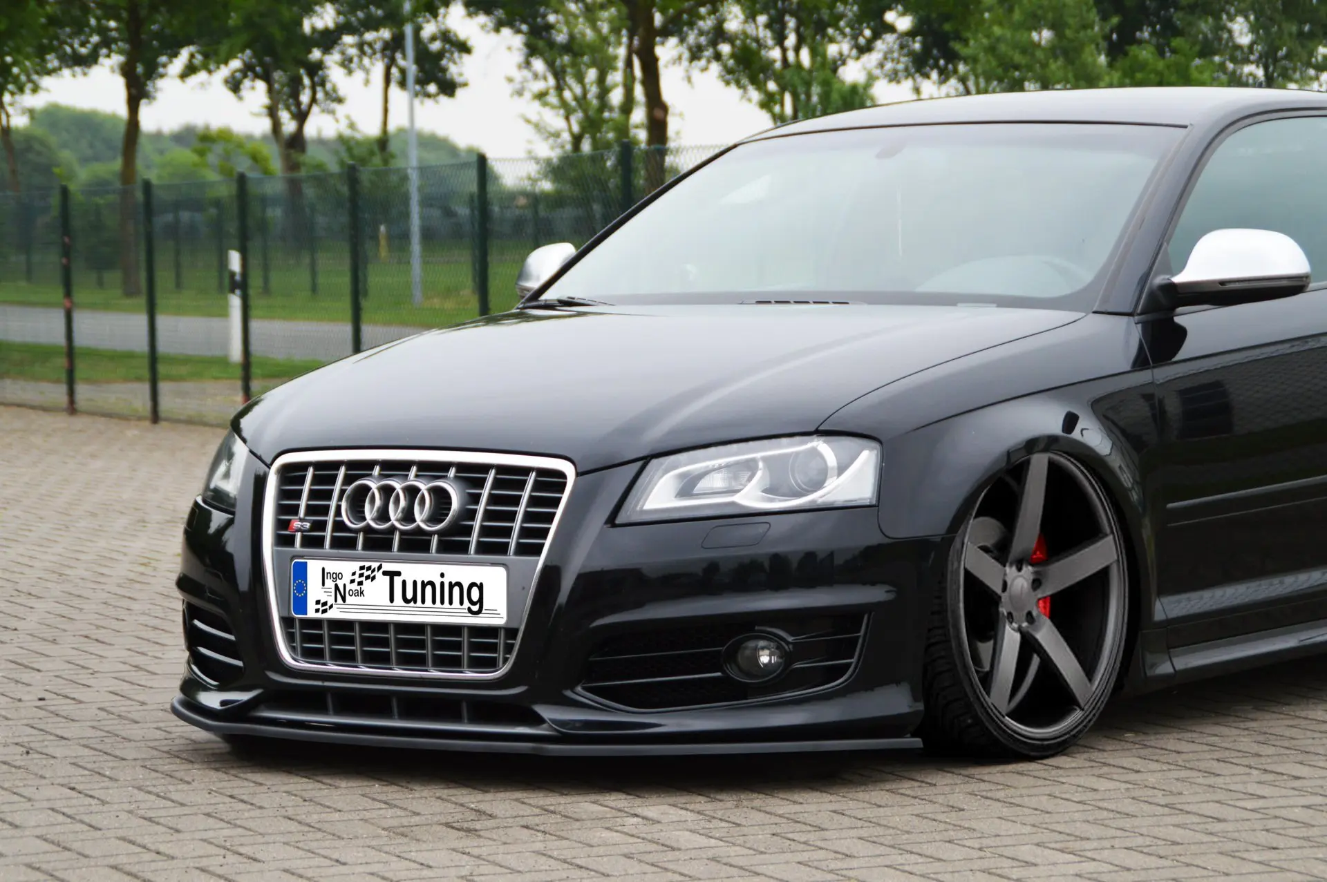 Ingo Noak Cup Frontspoilerlippe für Audi S3 8P S3 Sportback 8PA Bj. 2006-2012