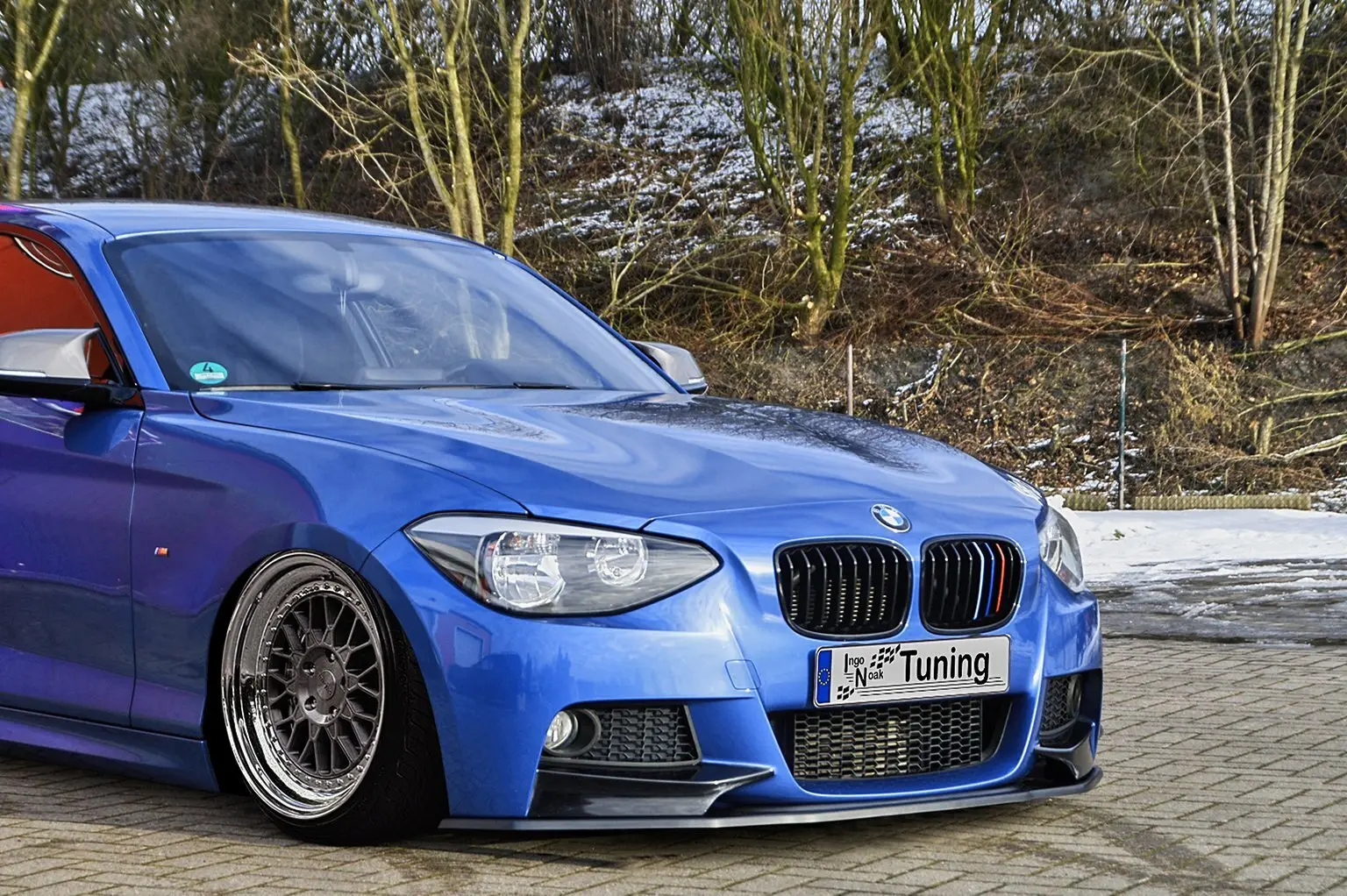Ingo Noak CUP Frontspoilerlippe für BMW 1er F20 F21 M- Paket Bj. 2011-2015