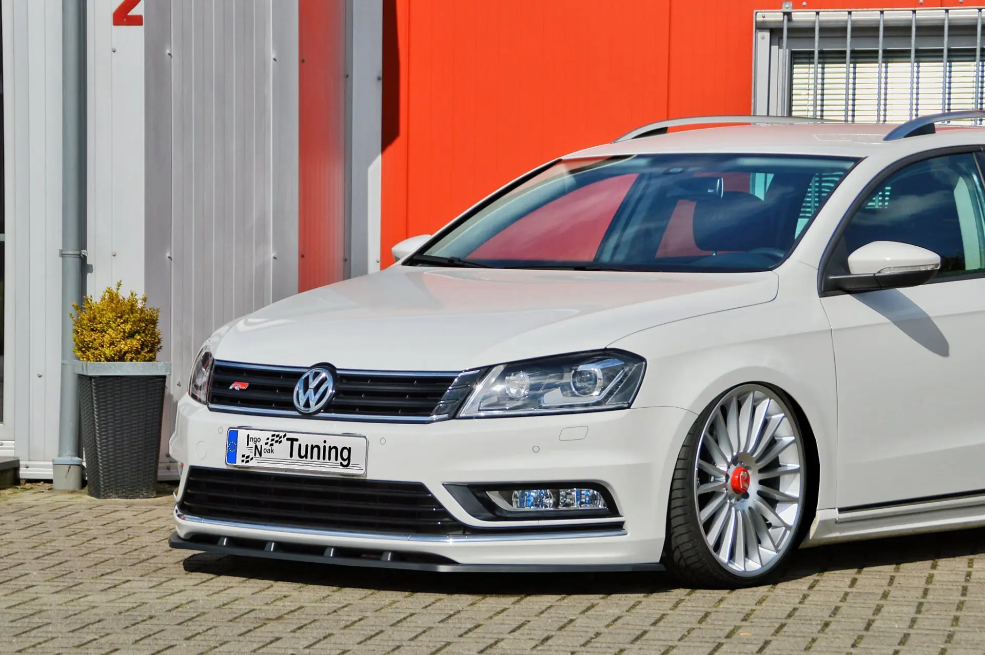 Ingo Noak Cup Frontspoilerlippe für VW Passat 3C B7 R-Line