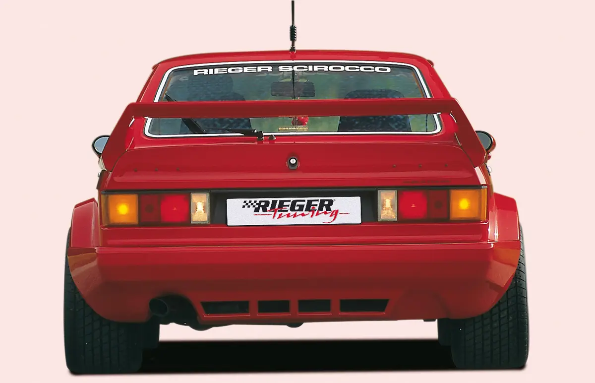 Rieger Heckschürze Breitbau I für VW Scirocco 1 Coupe