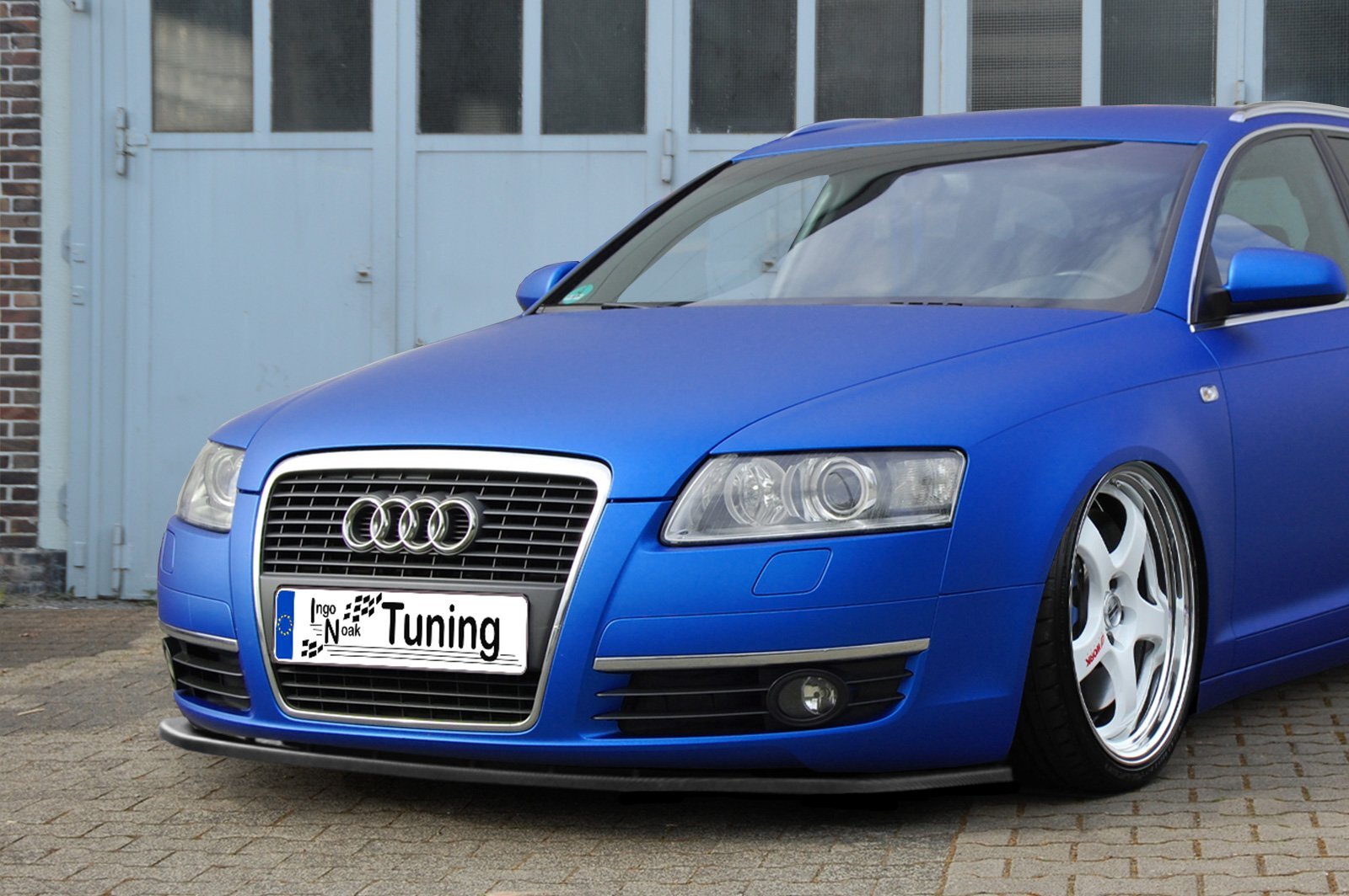 Ingo Noak Cup Frontspoilerlippe für Audi A6 4F Bj. 2004-2011