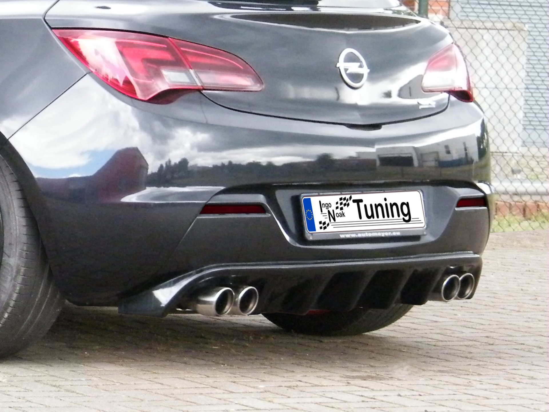 Ingo Noak Heckdiffusor , für Opel Astra J GTC