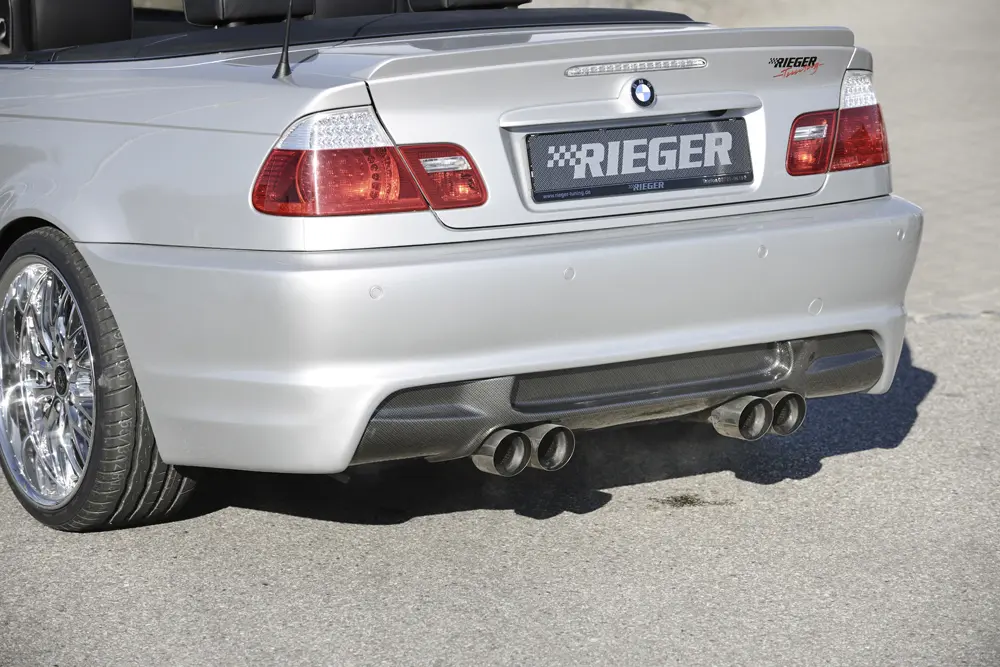 Rieger Heckschürze für BMW 3er E46